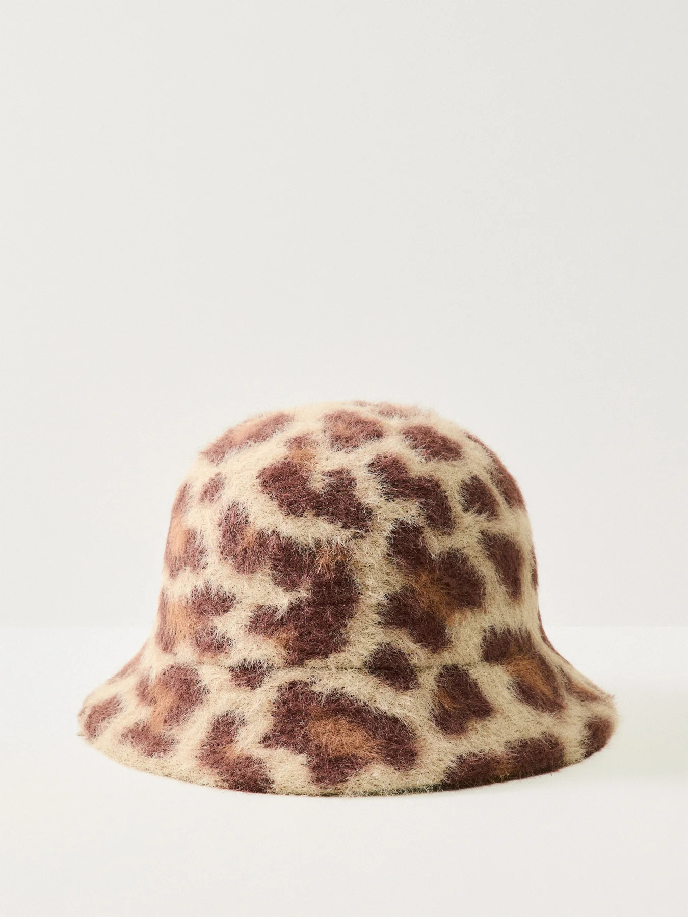 Lylja Leopard Teddy Bucket Hat - Image 2