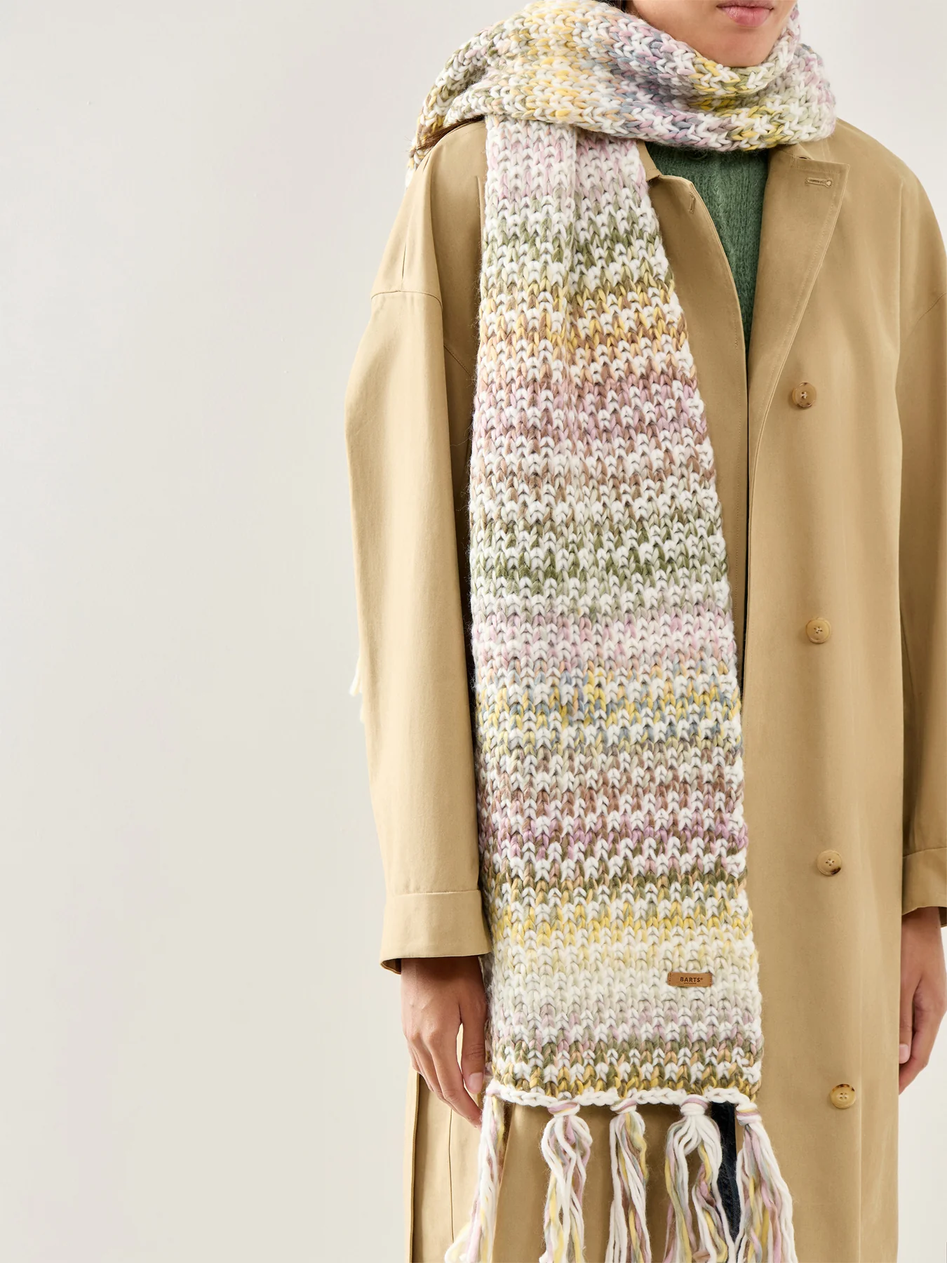Nicole Space Dye Scarf Green - Image 2