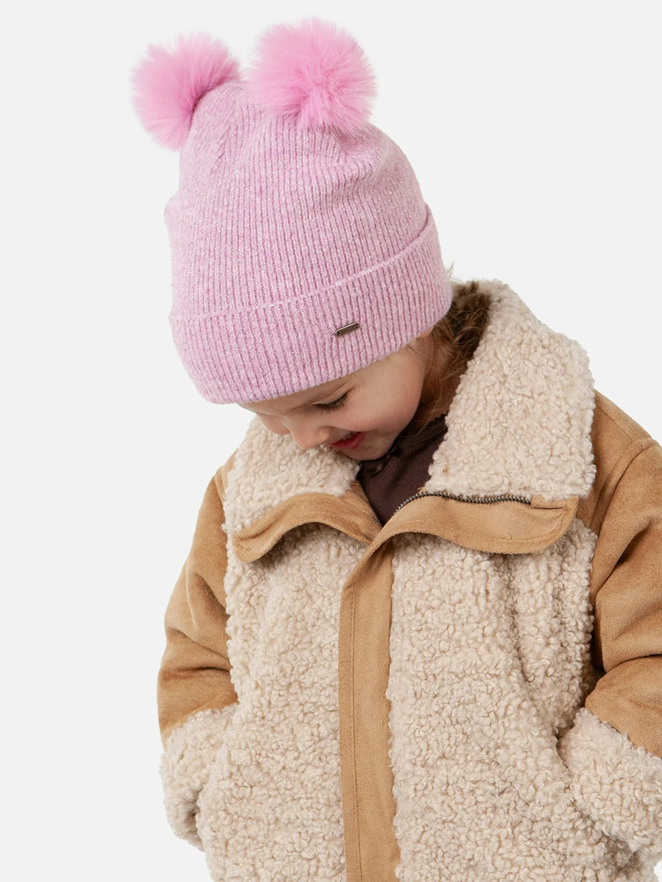 Kids’ Ursama Beanie Orchid - Image 3