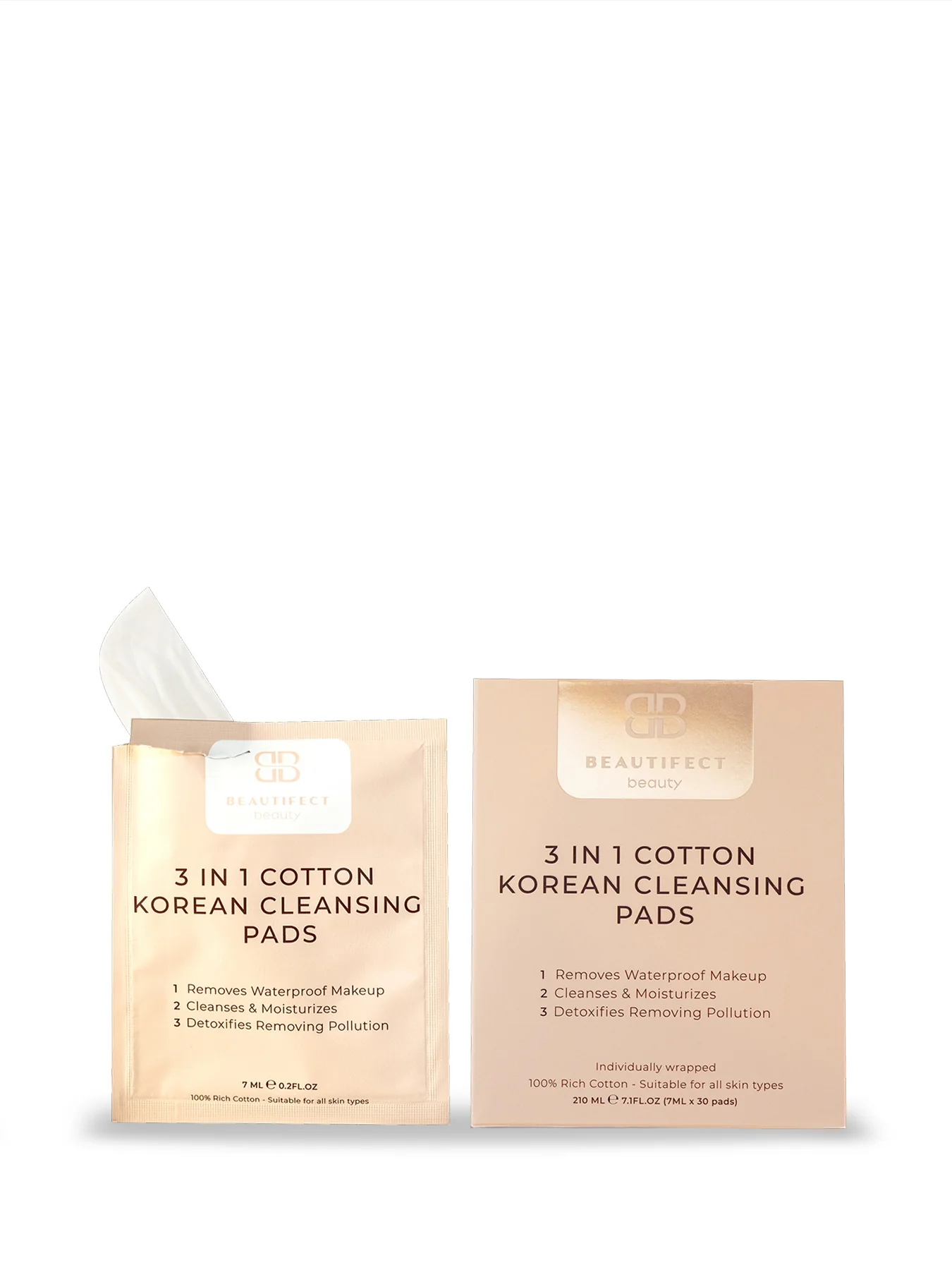 3-in-1 Cotton Korean Cleansing Pads