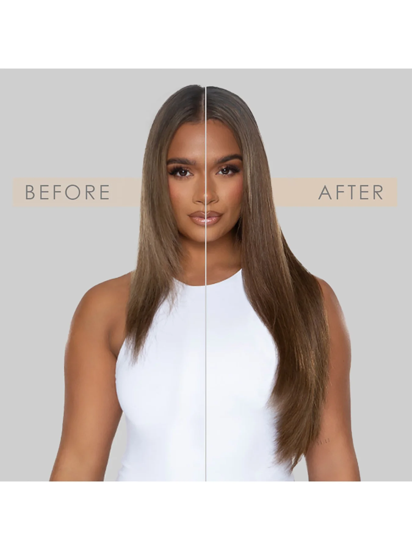 Deluxe Clip In Hair Extensions 18 Inch Amalfi Blonde - Image 3