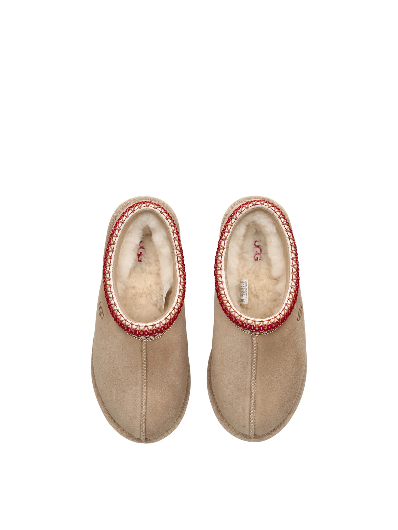 Womens Tasman II Slippers Beige - Image 2