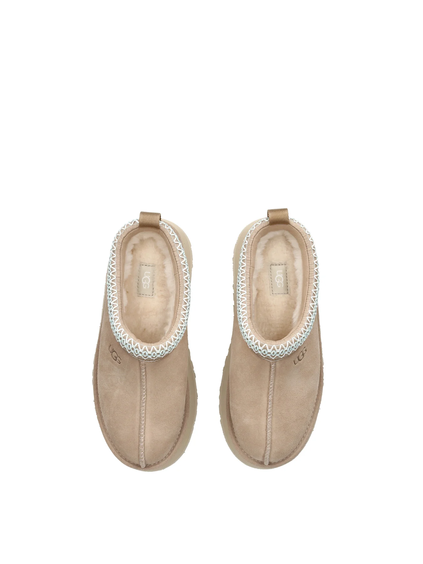 Womens Tazz II Slippers Beige - Image 2