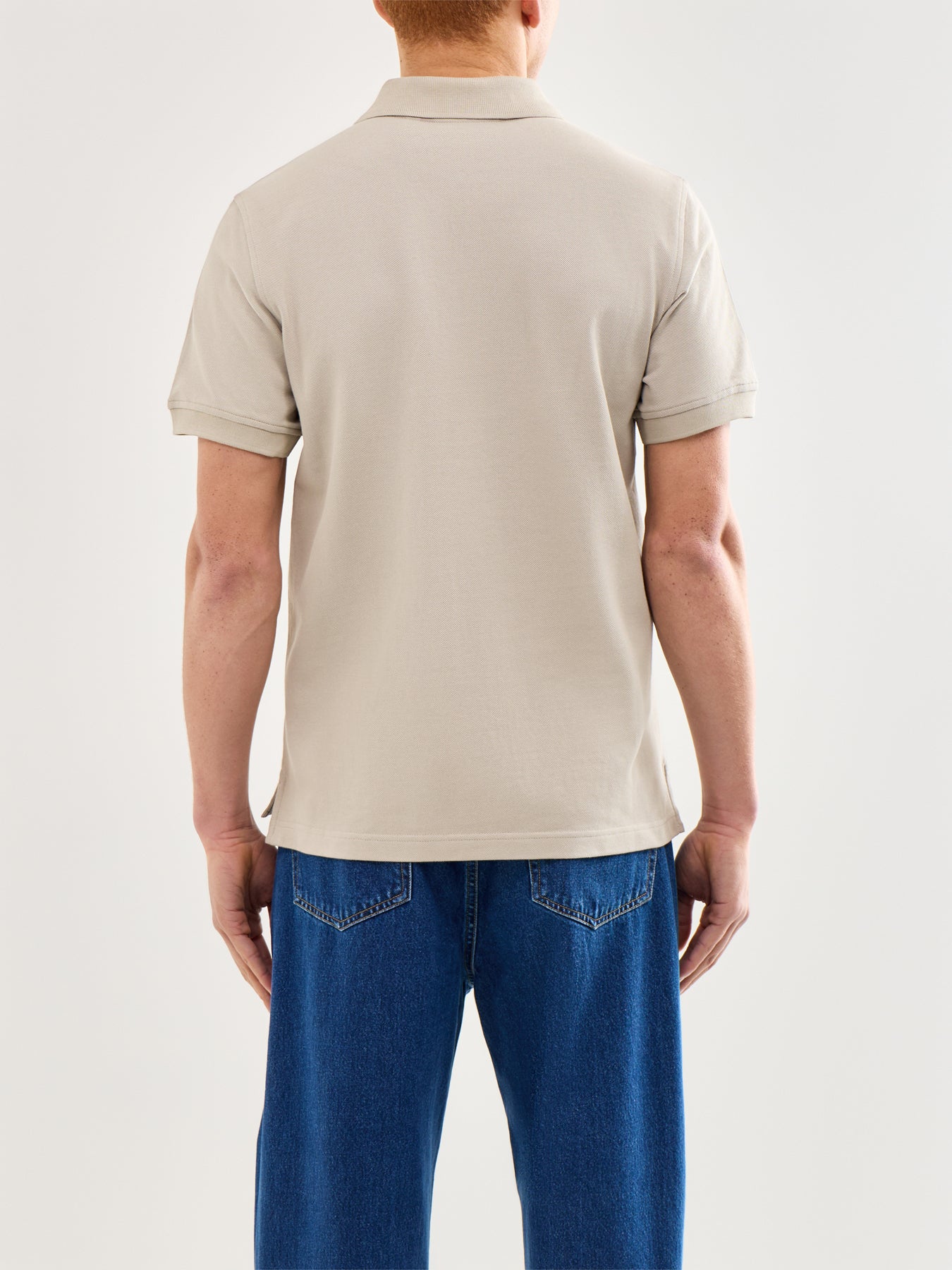 Polo Shirt Beige - Image 5