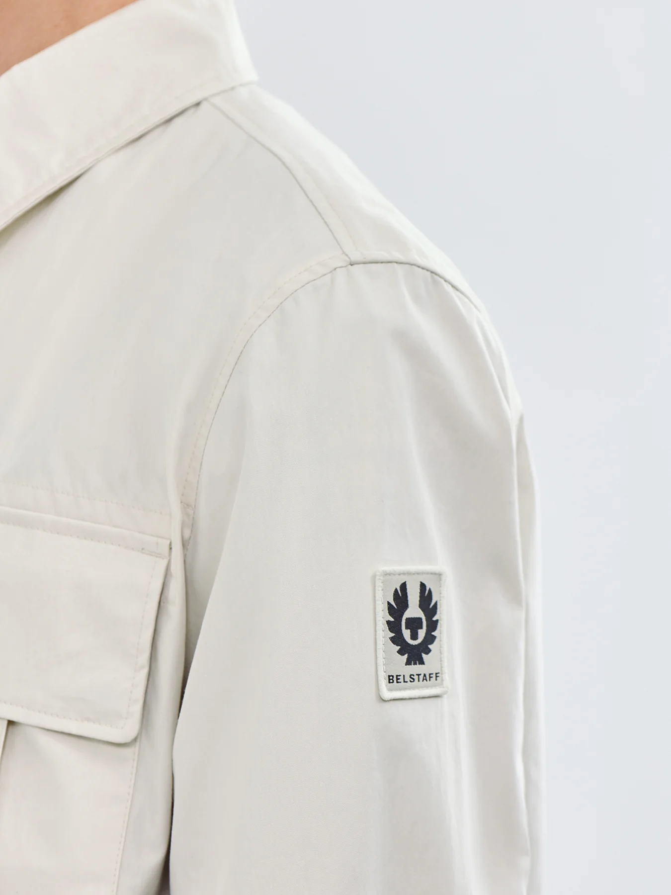Cargo Overshirt Cream - Image 3