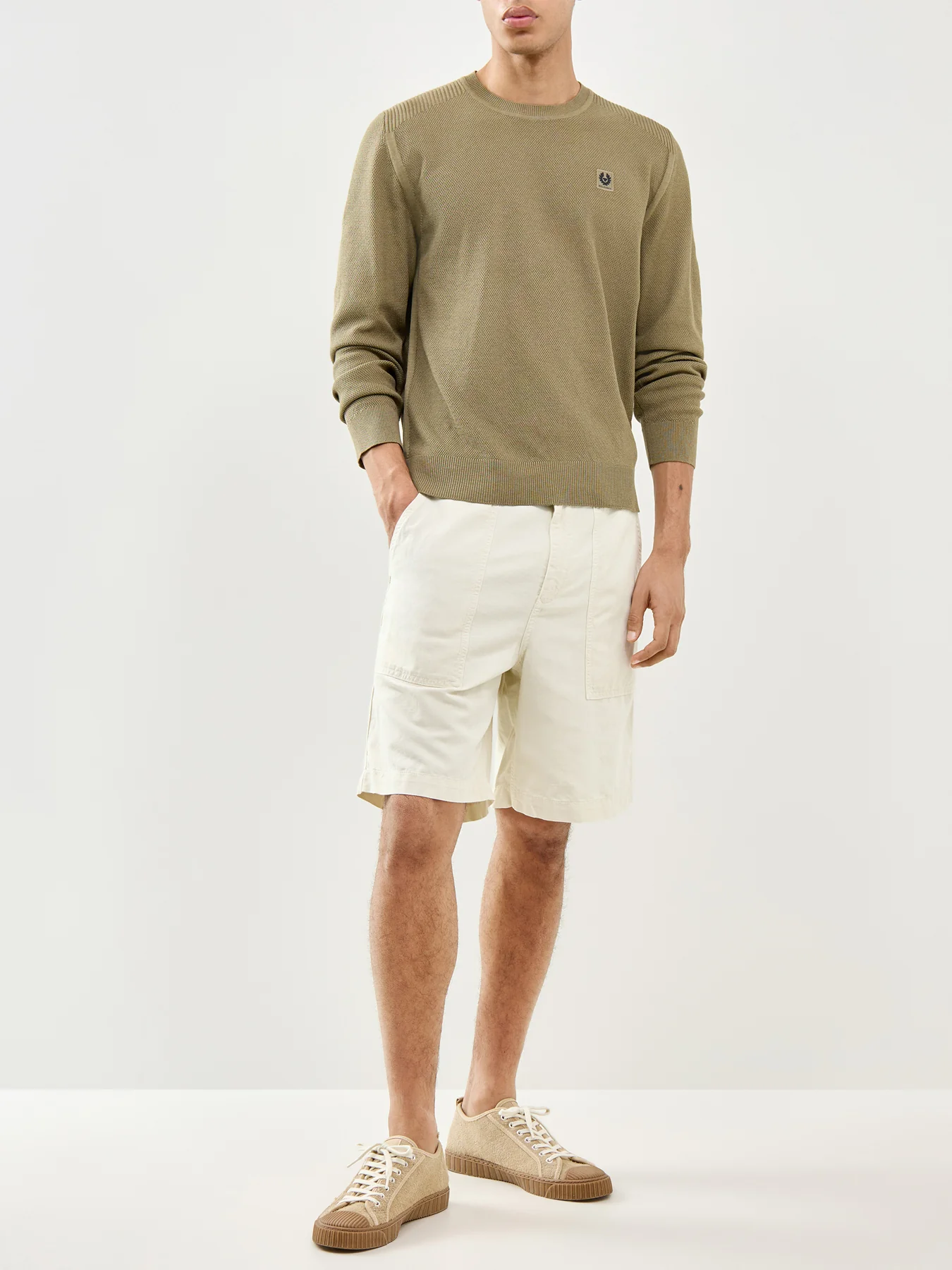 Coast Knitted Jumper Olive - Image 2