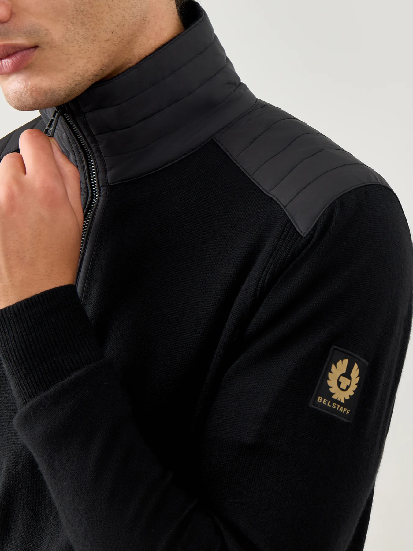 Kilmington 1/4 Zip Wool Jumper - Image 3