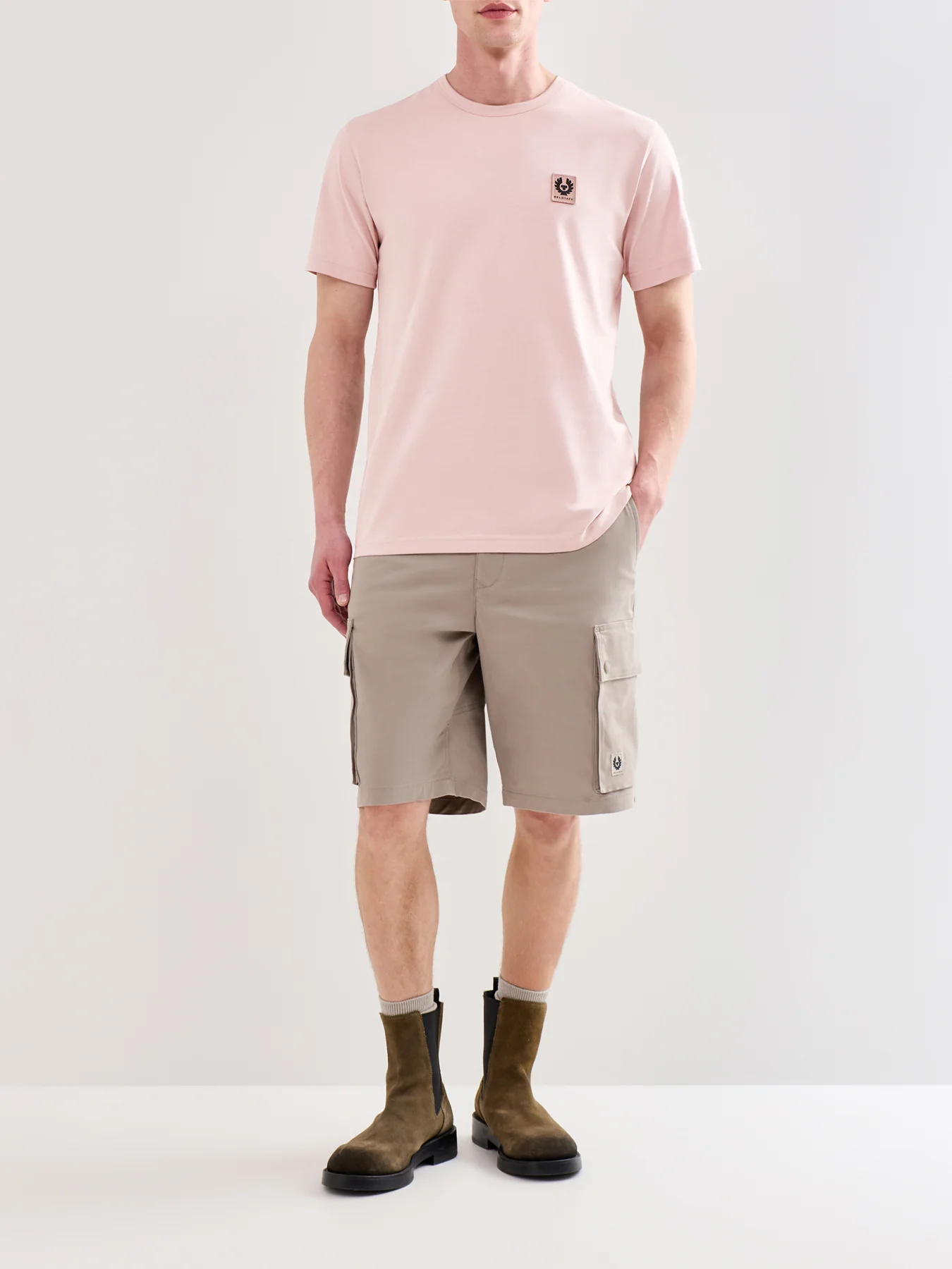Route Cargo Shorts Beige - Image 2