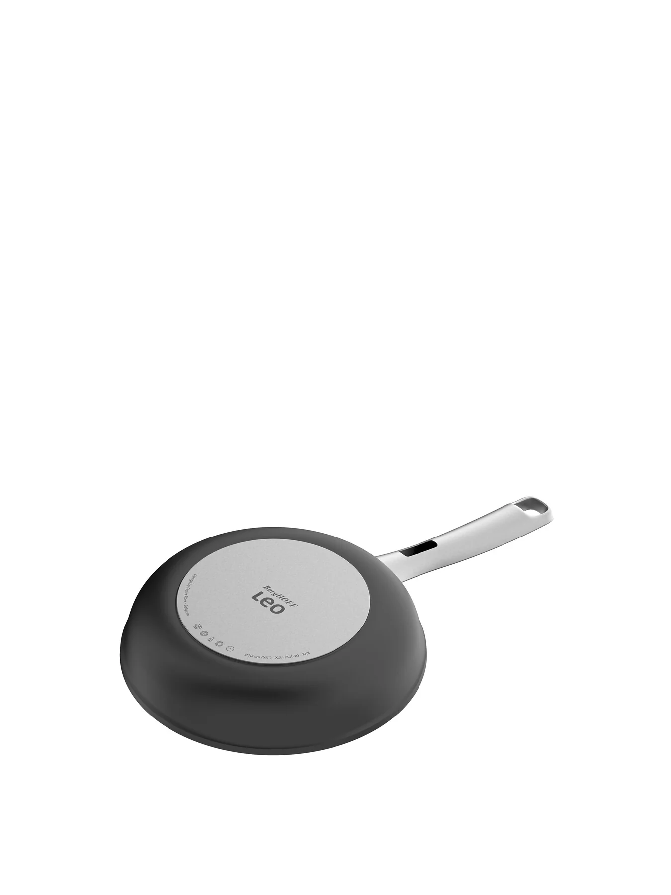 LEO Phantom Recycled Cast Aluminium Frying Pan with Detatchable Handle - Image 4