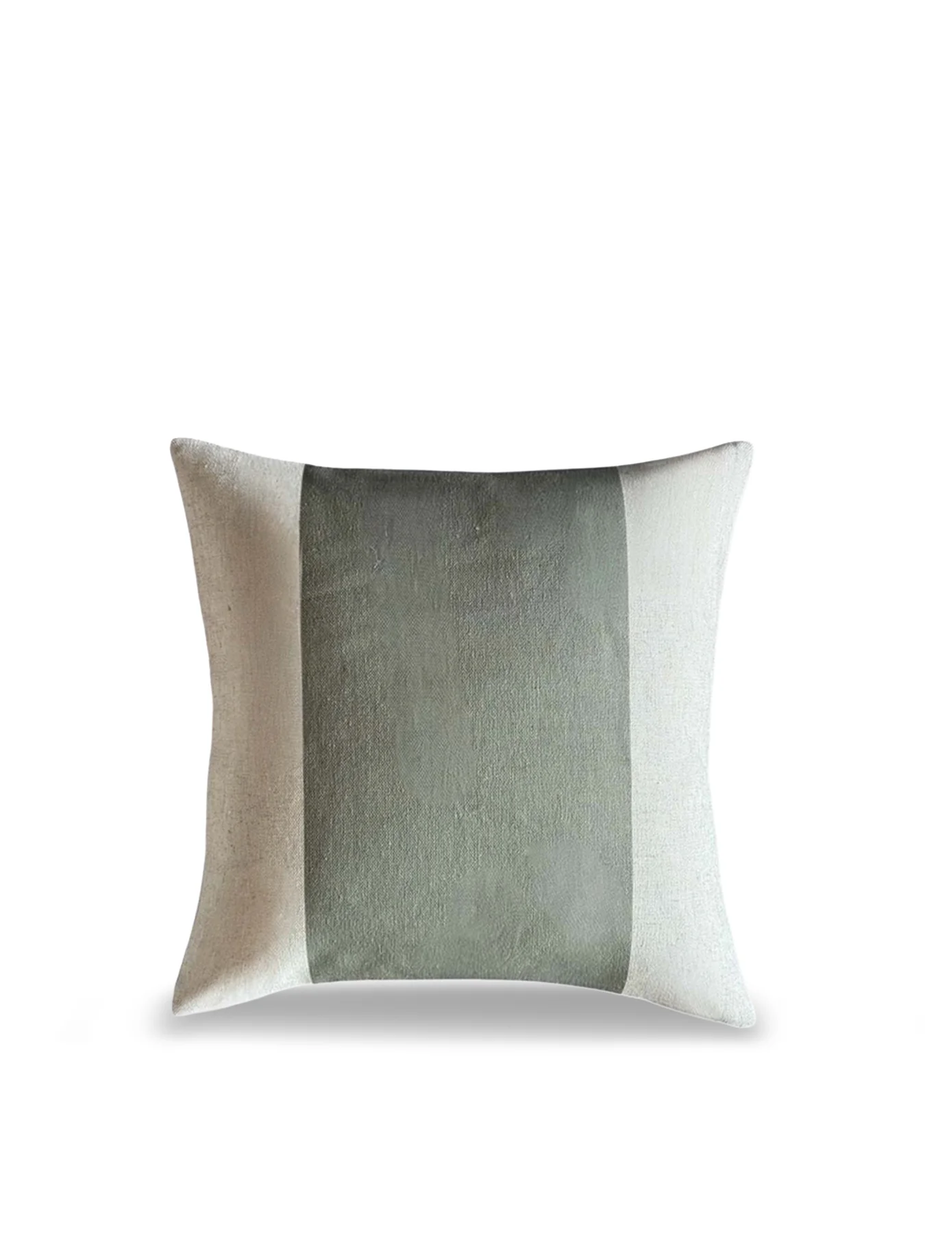 Atlantic Stripe Cushion Olive