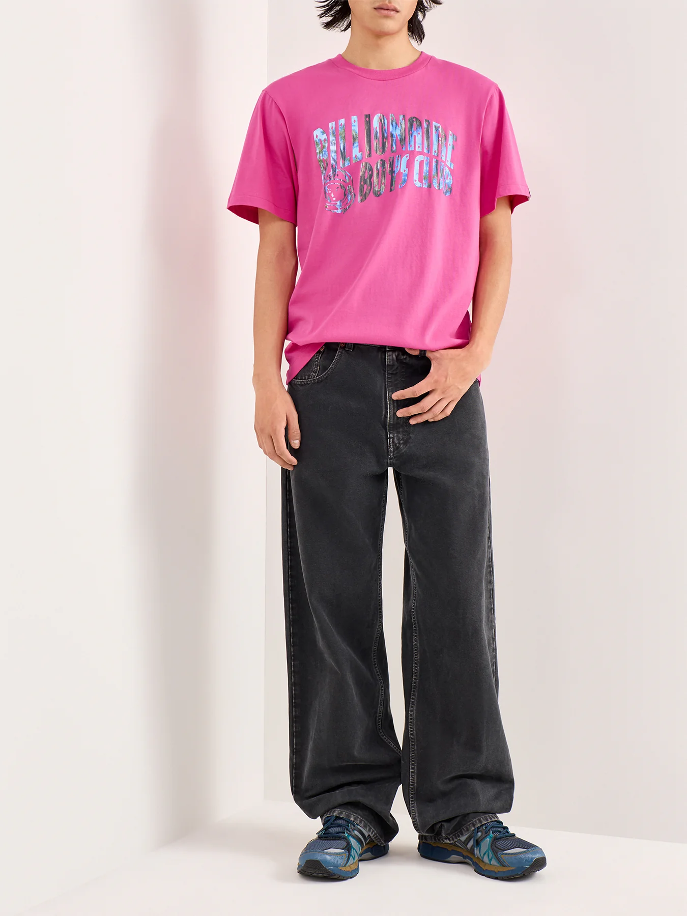 Bayou Fill Arch Logo T-Shirt Pink - Image 2