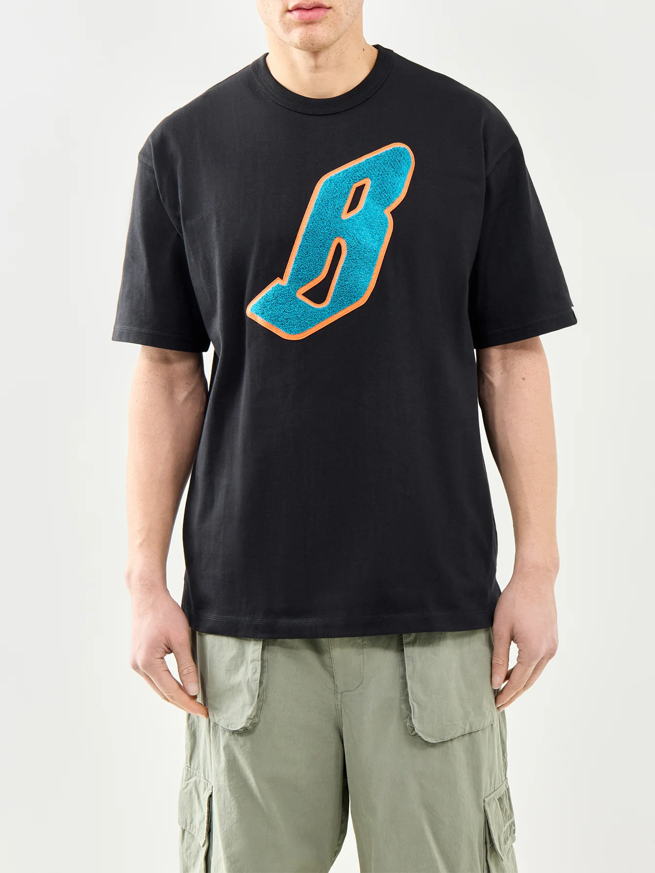 Flying B Patch T-Shirt Black - Image 4