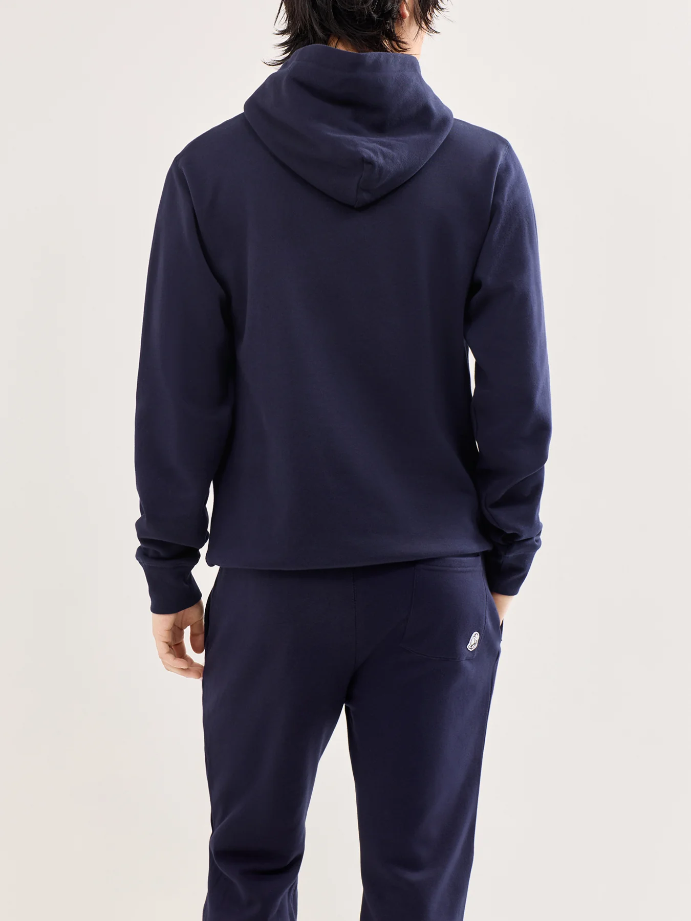 Small Arch Logo Popover Hood Navy - Image 5