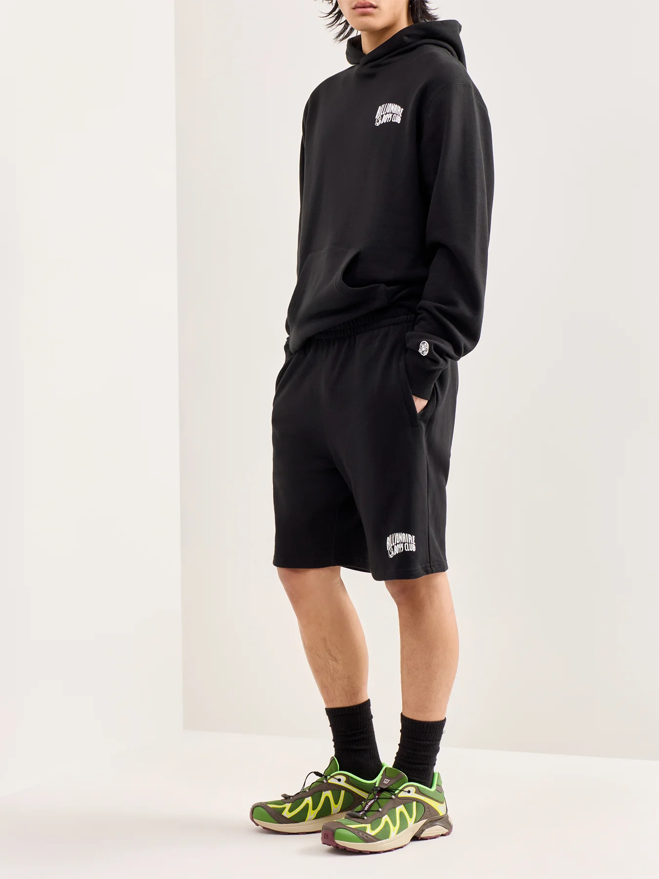 Small Arch Logo Shorts Black - Image 2