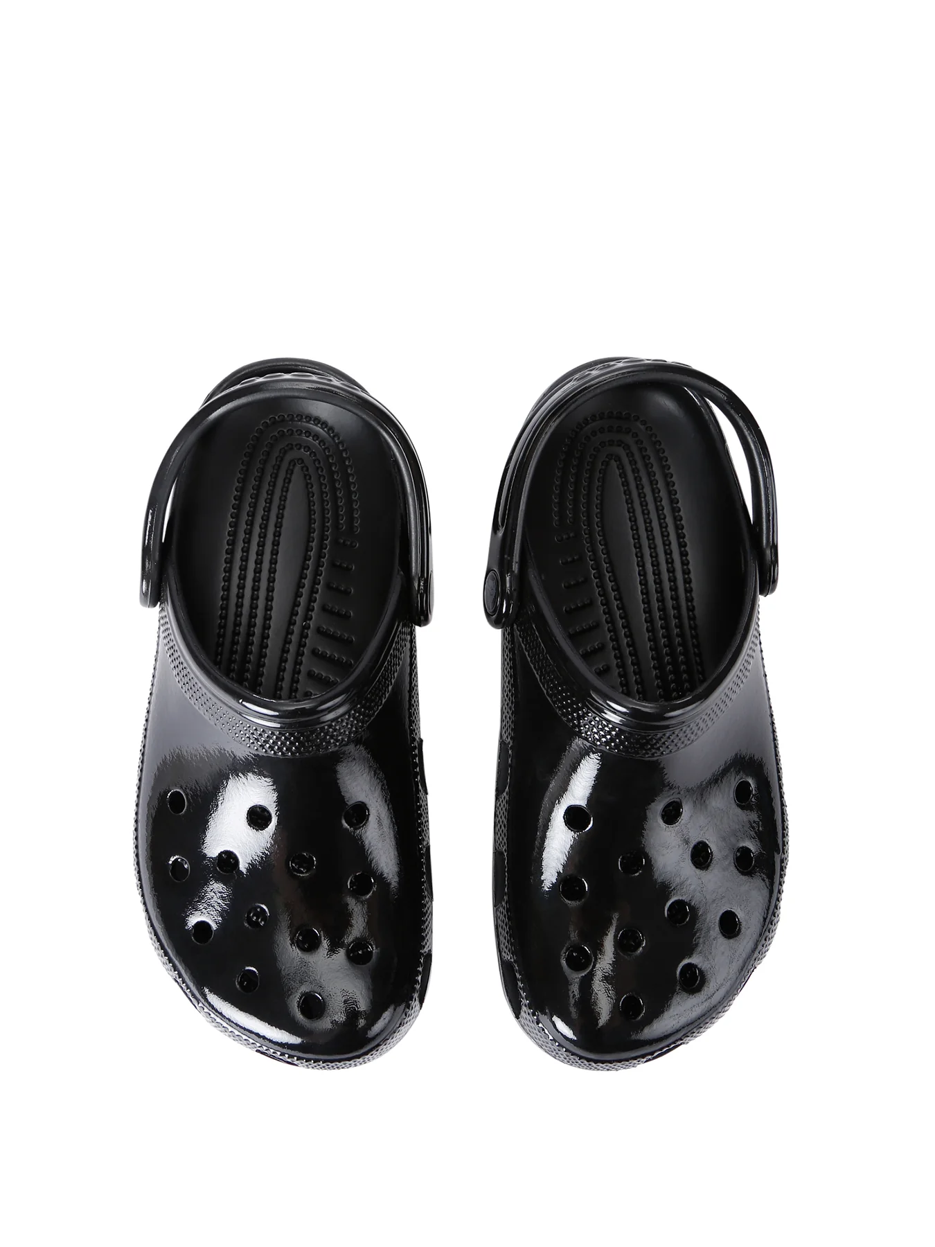 Classic High Shine Clogs Black - Image 3