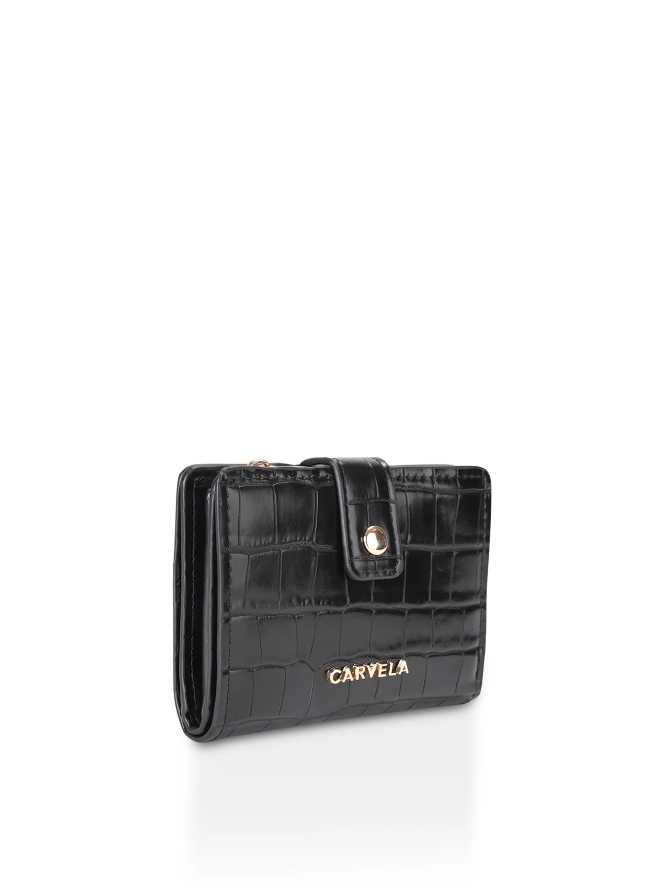 Mandy Quilted Crossbody Chain Strap Shoulder Purse Black - Image 2