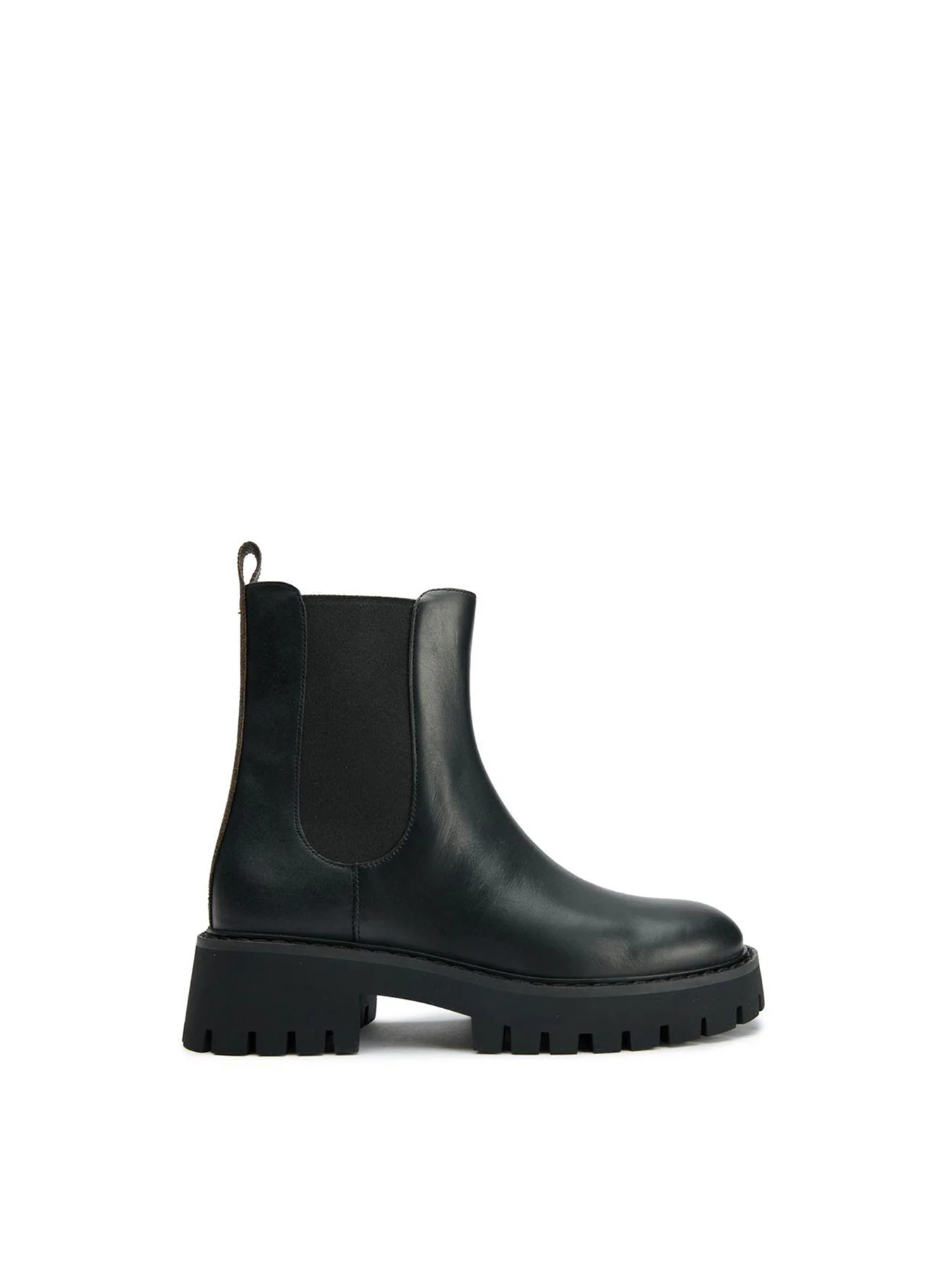 Asher Flat Bootie Boots Black