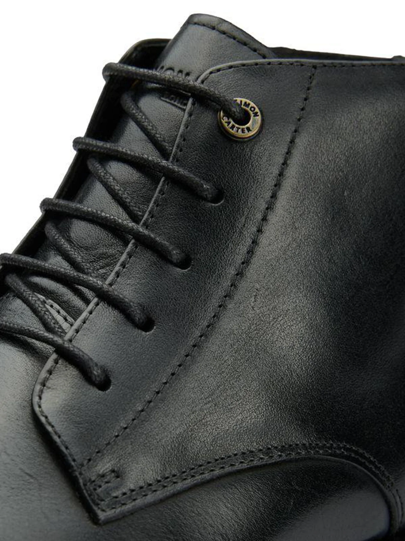 Daisy Leather Chukka Boots Black - Image 4