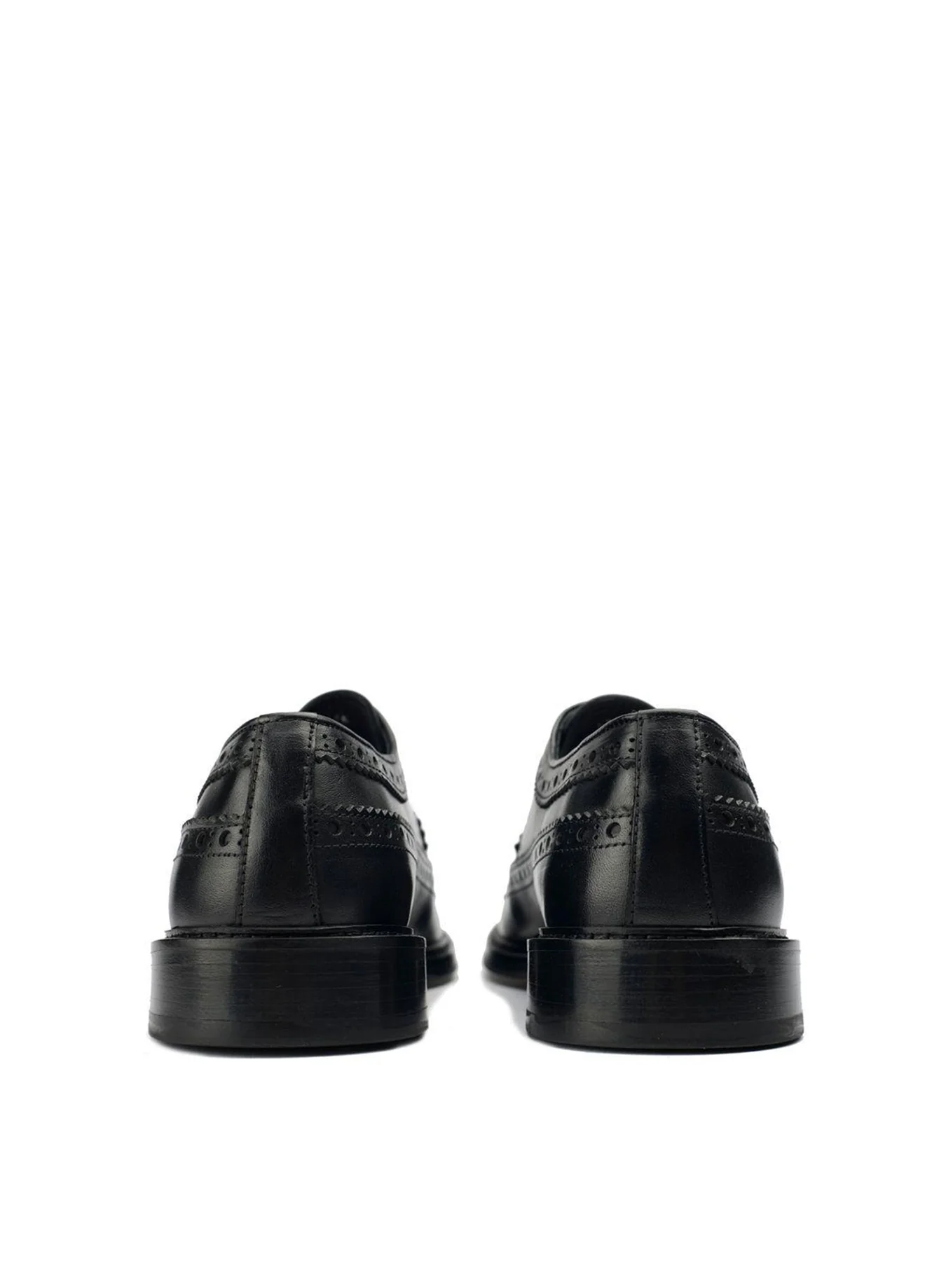 Etham Brogue Shoes Black - Image 4