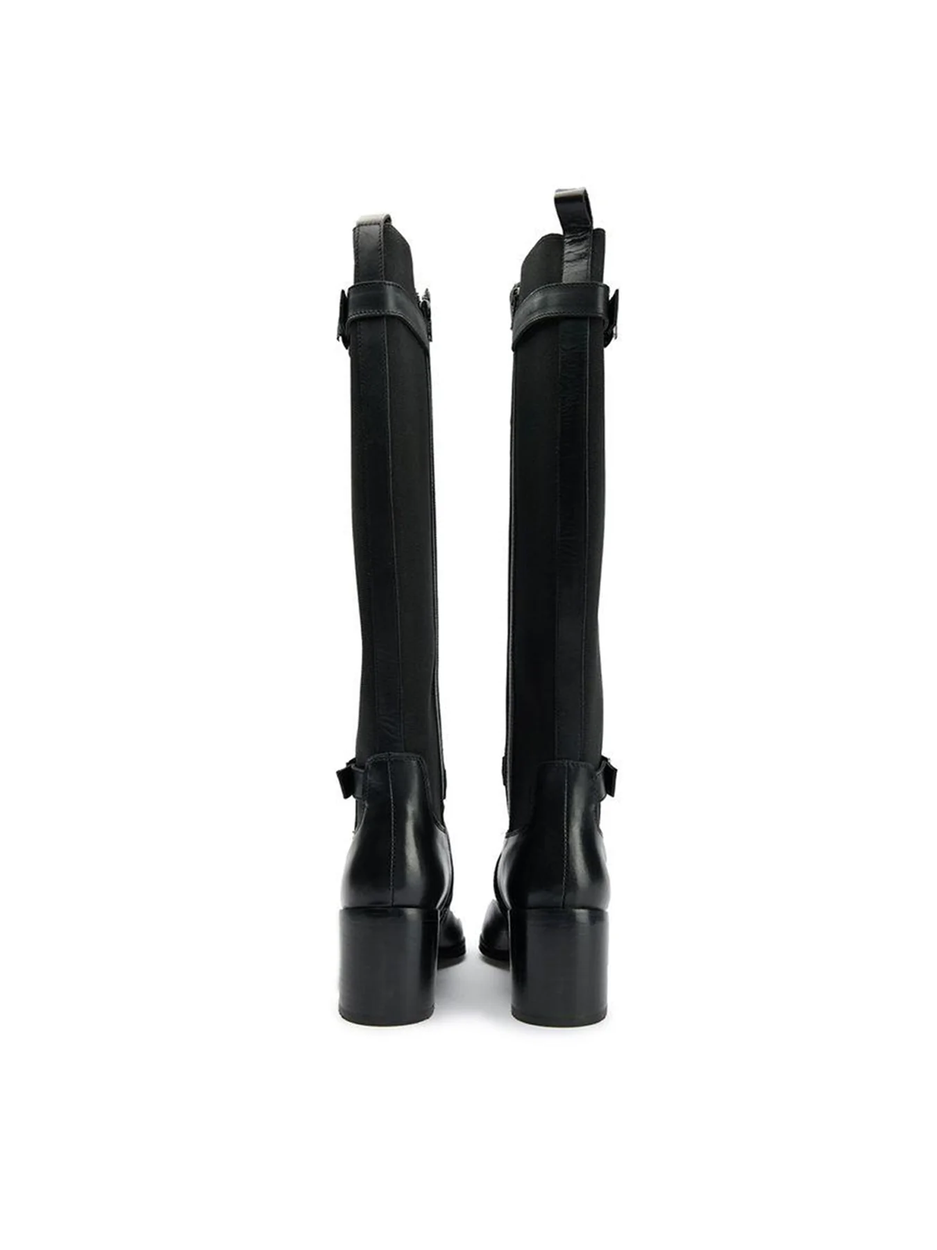 Gotta Elasticated Knee High Boots Black - Image 4