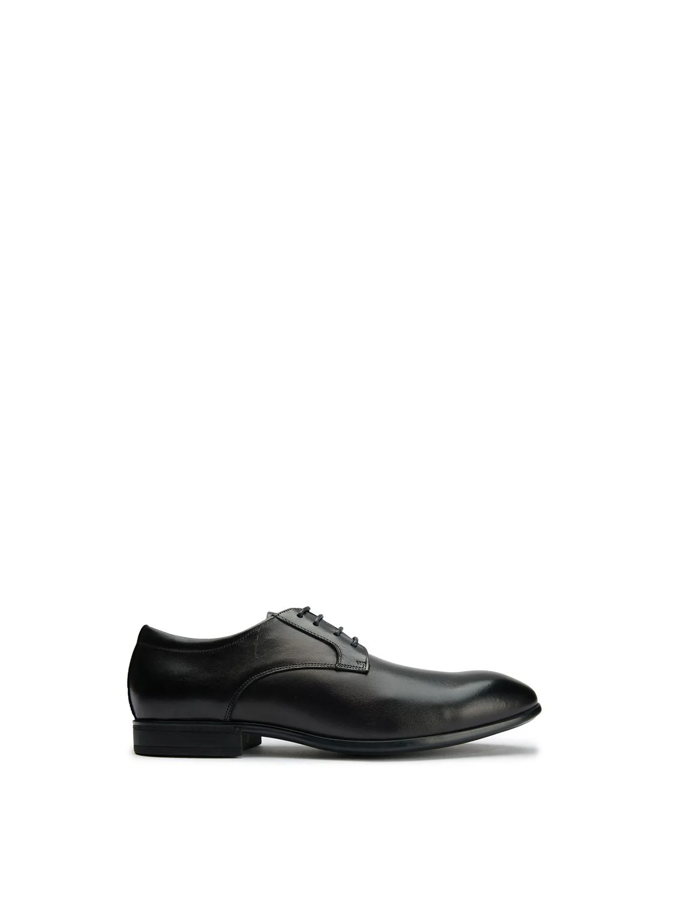 Wide Fit Derby Shoes Black