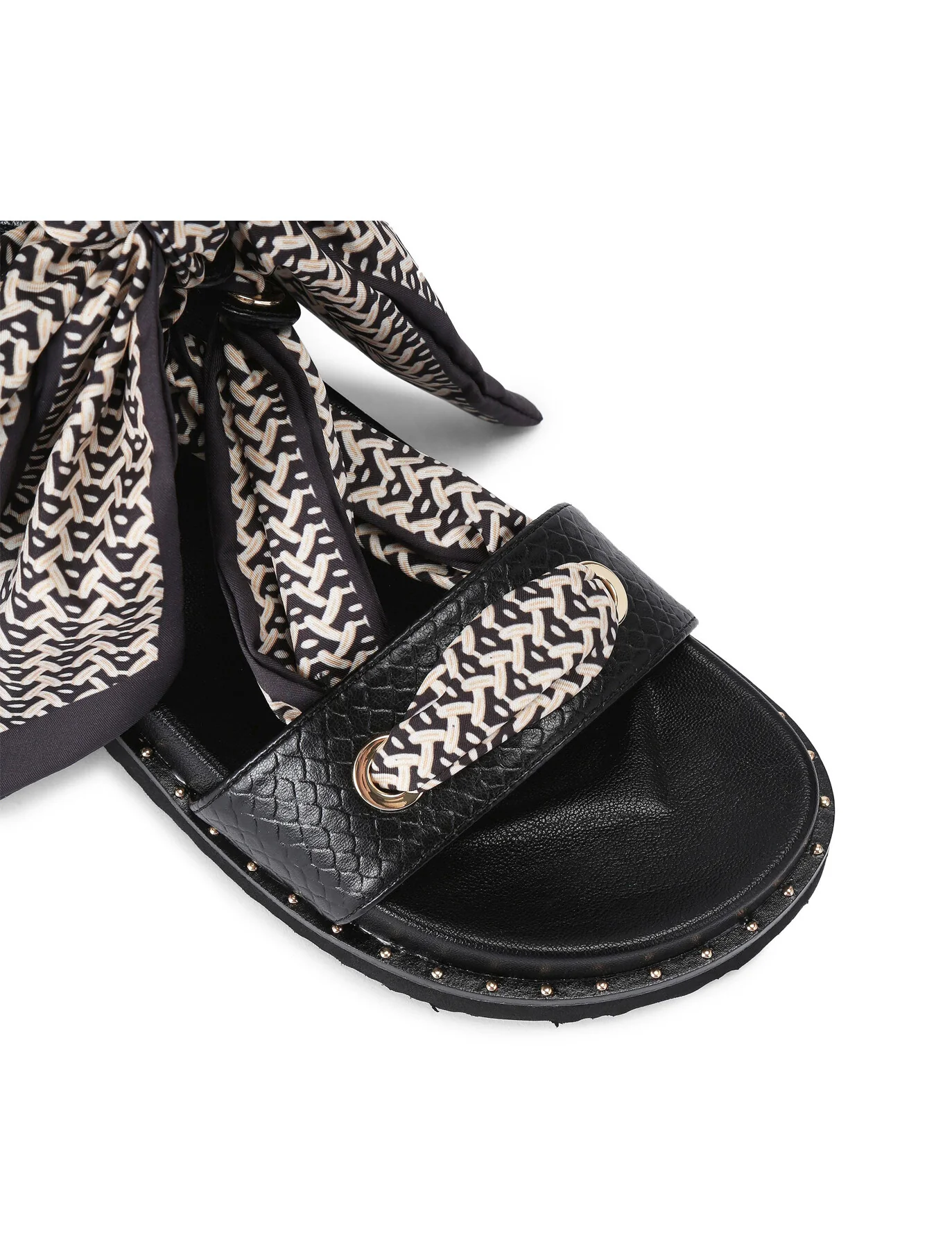SORRENTO SCARF SANDAL - Image 4