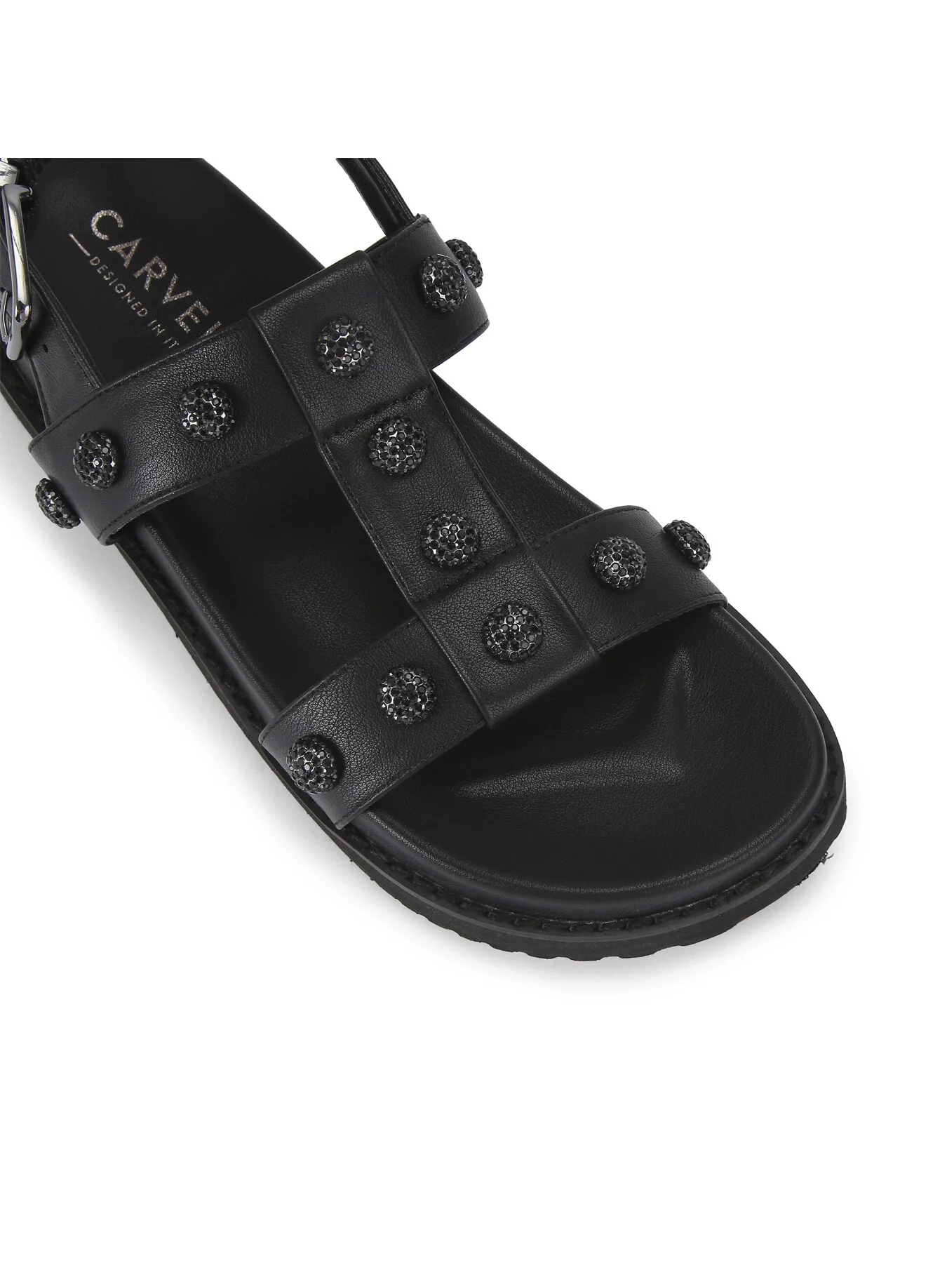 Triumph Strappy Sandals Black - Image 4