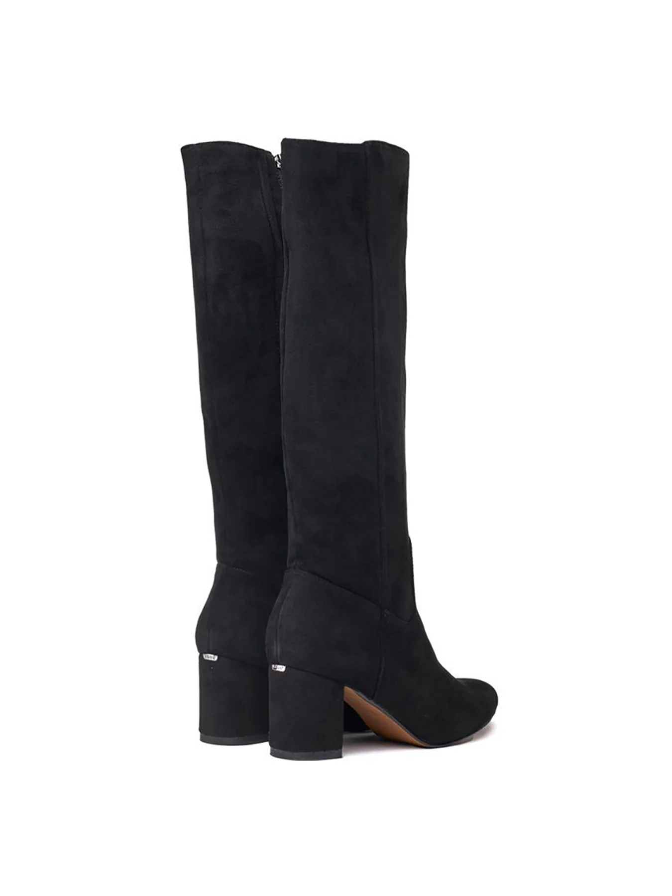 Vegan Avocado Knee High Boots Black - Image 4