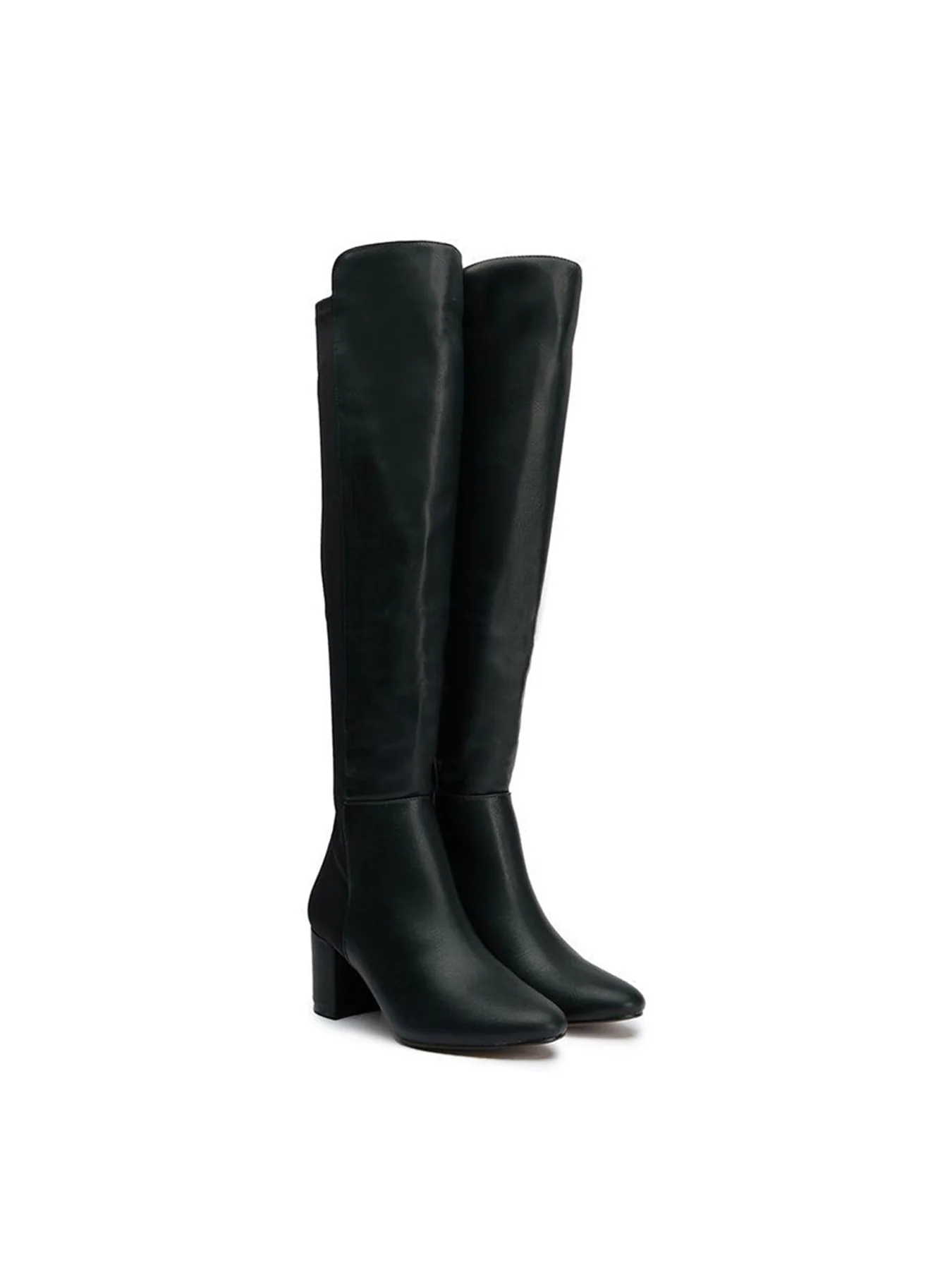 Vegan Suga Knee High Boots Black - Image 3