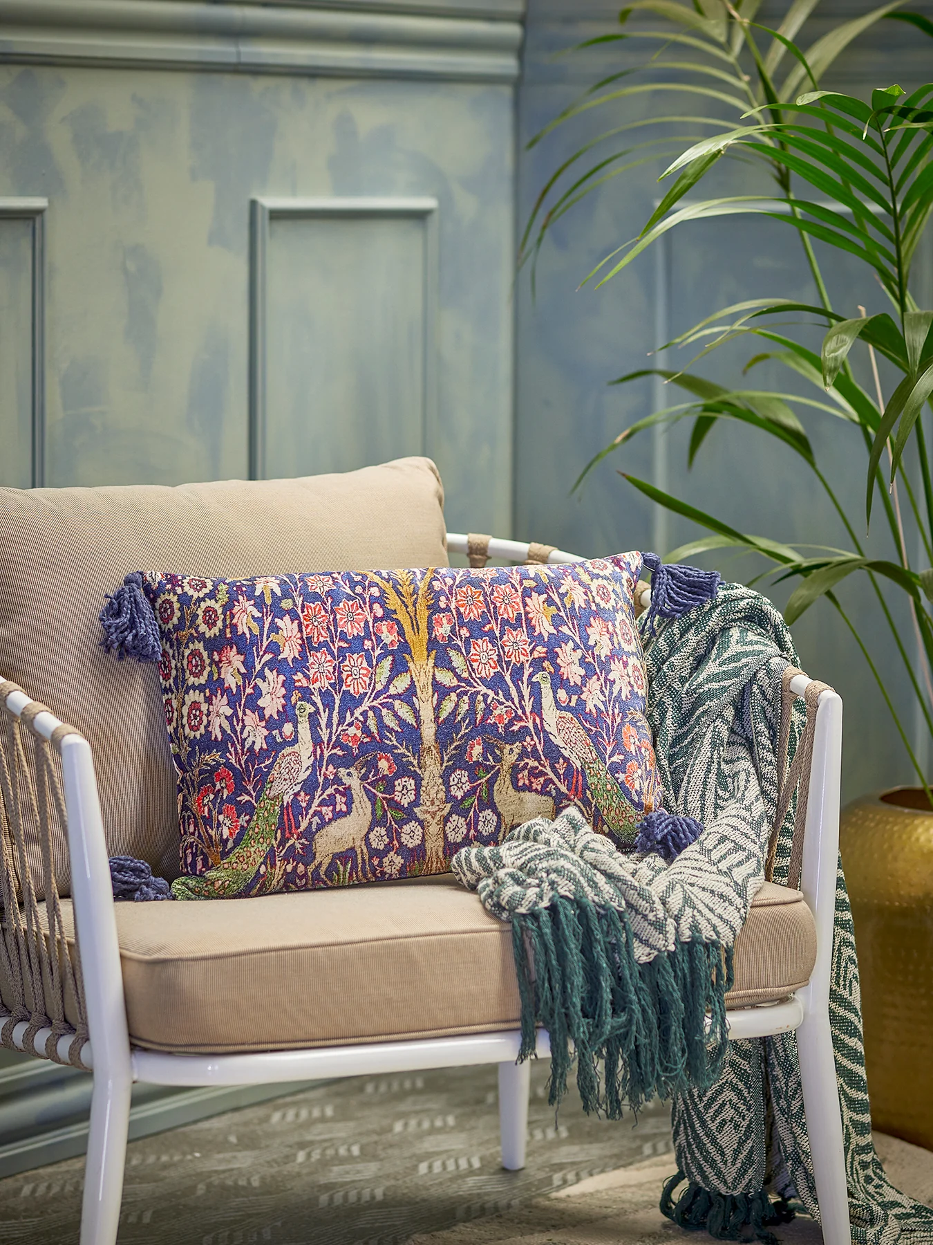 Adya Cushion Blue - Image 2