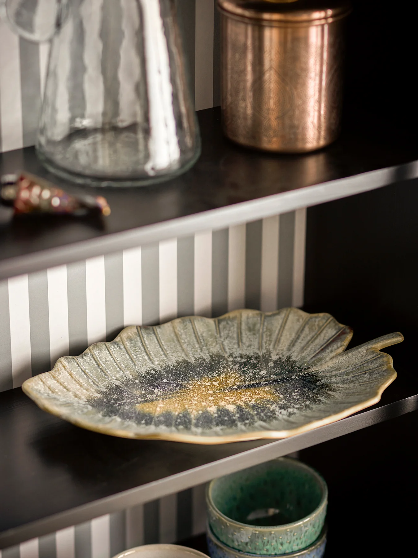 Dorreen Serving Plate Blue - Image 2