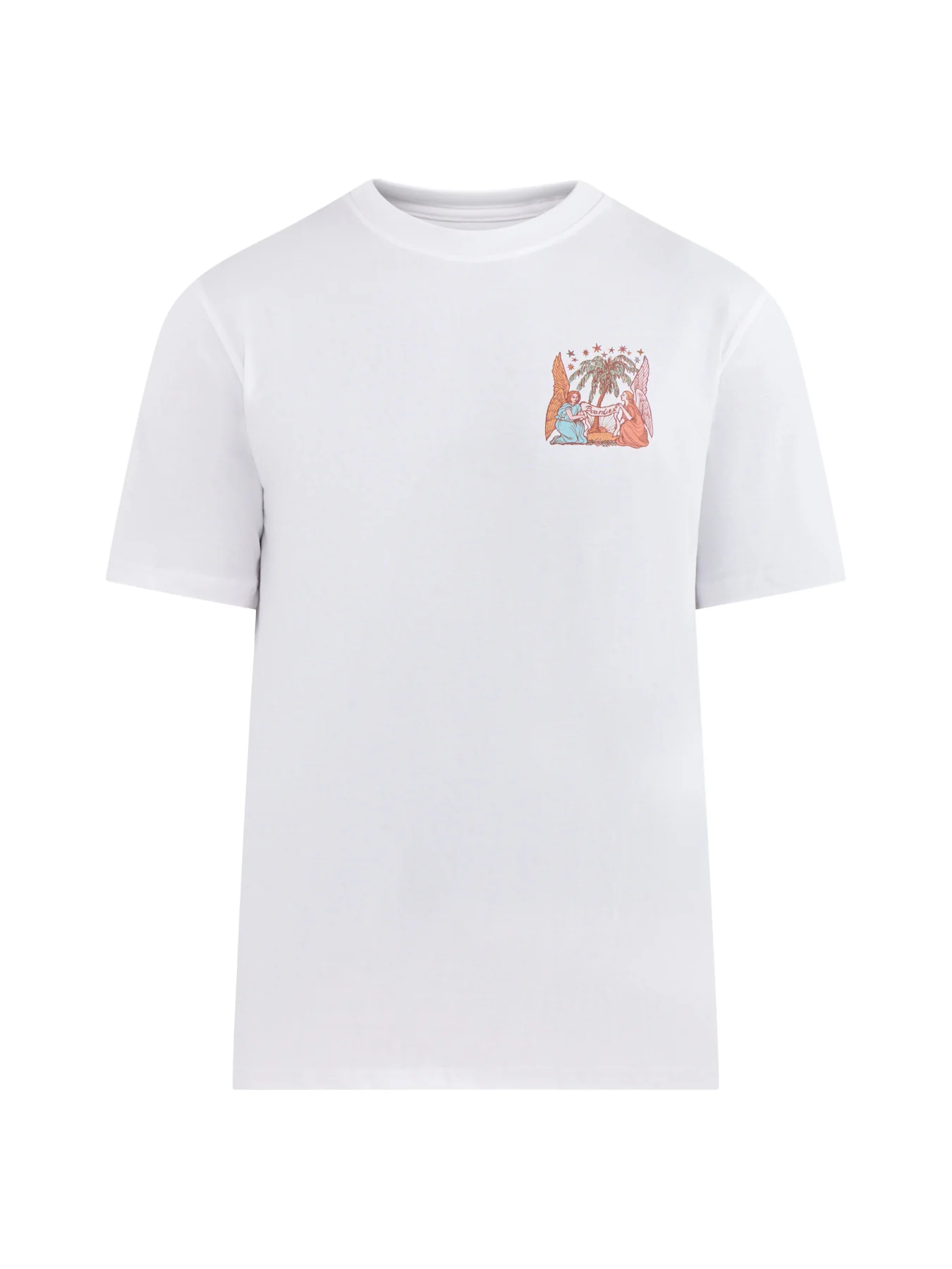 Graphic Cotton T-Shirt White