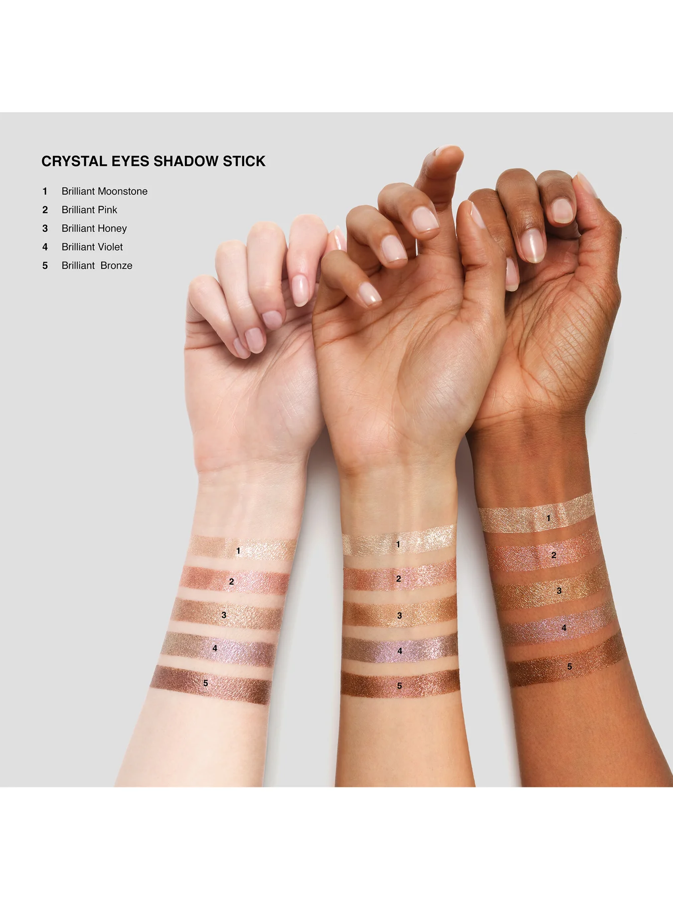Crystal Eyes Shadow Stick Brilliant Violet - Image 12