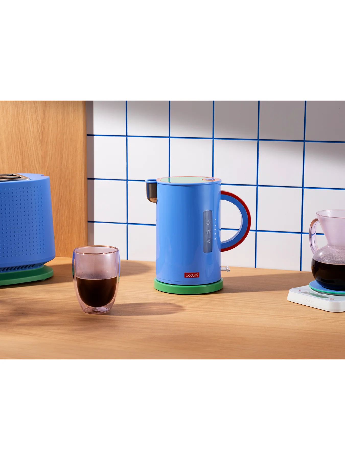 Ettore Electric Kettle Blue - Image 4