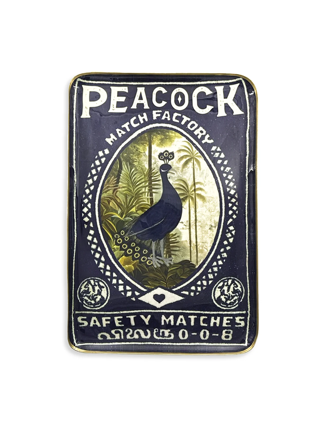 Reception Peacock Tray