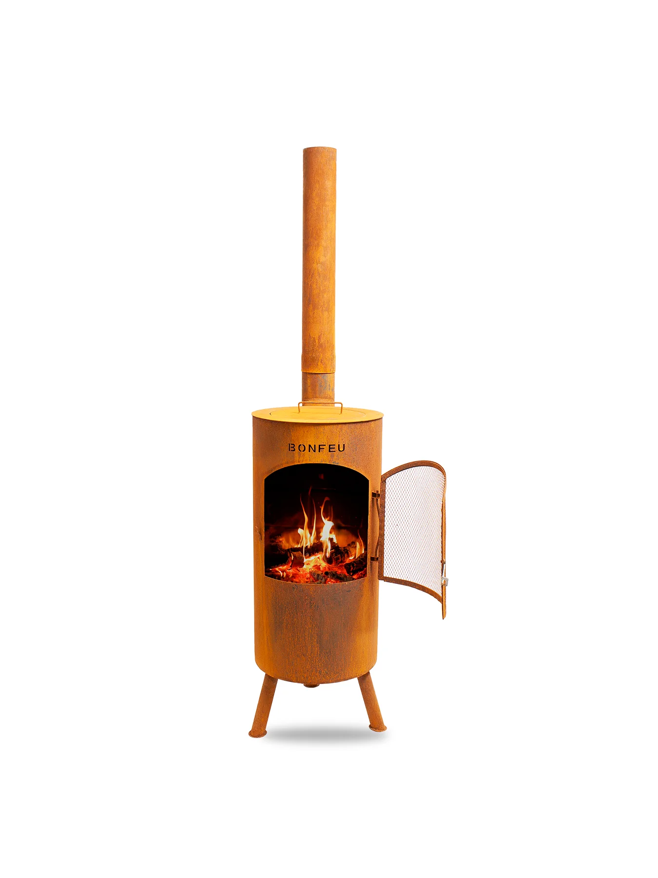 BonTino Outdoor Fireplace Black - Image 2