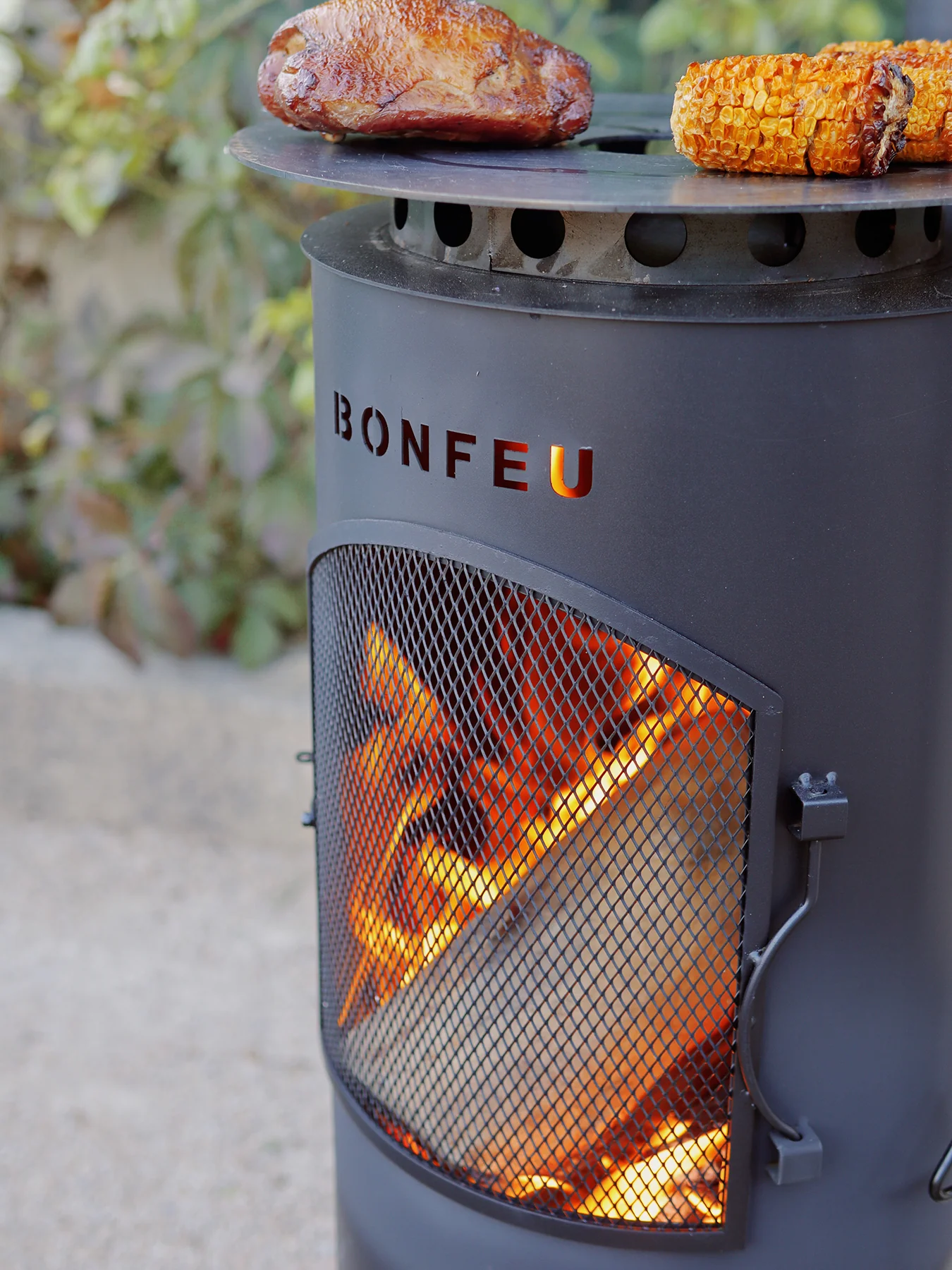 BonTino Outdoor Fireplace Black - Image 7