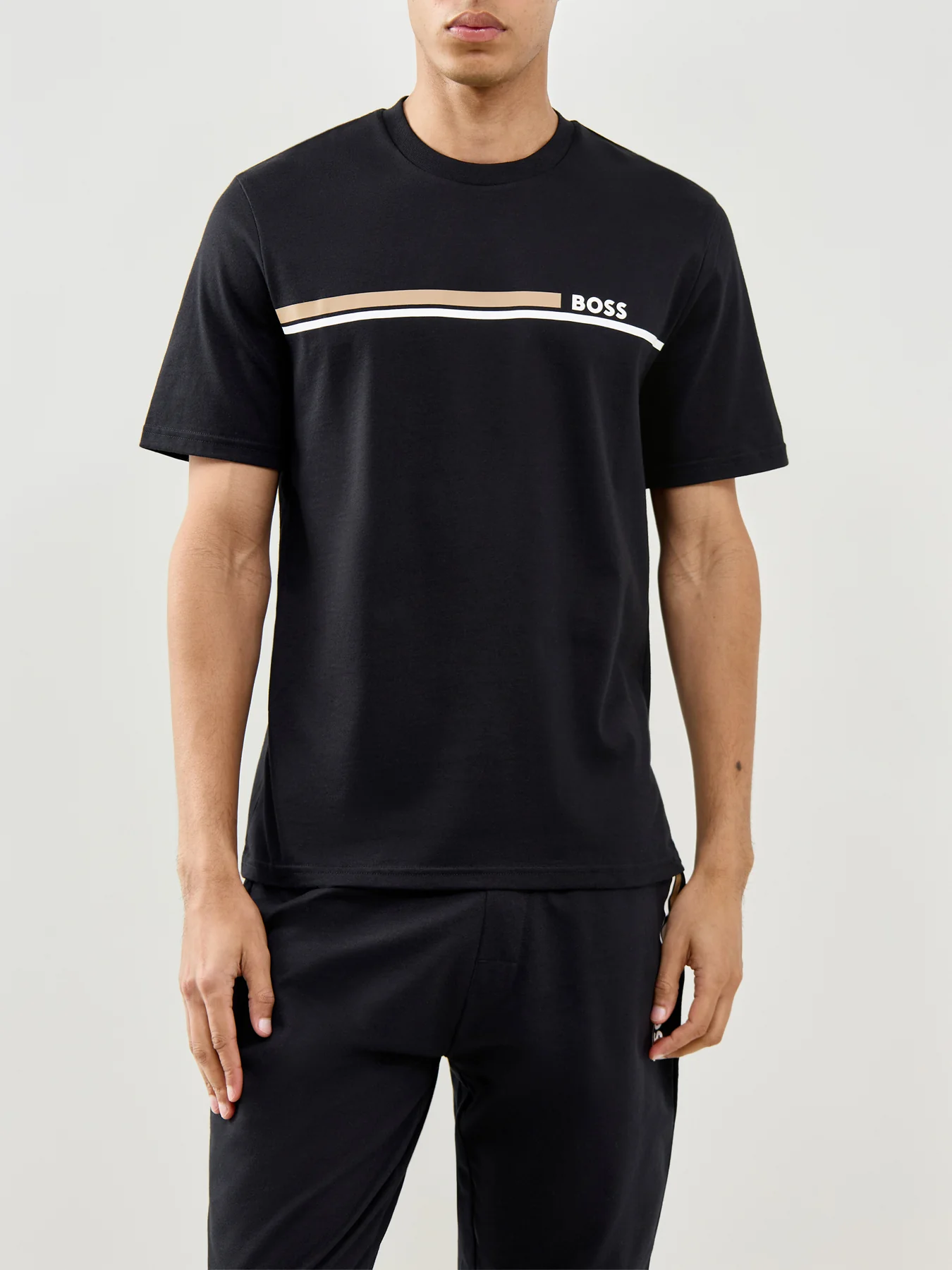 Authentic Lounge T-Shirt Black - Image 2