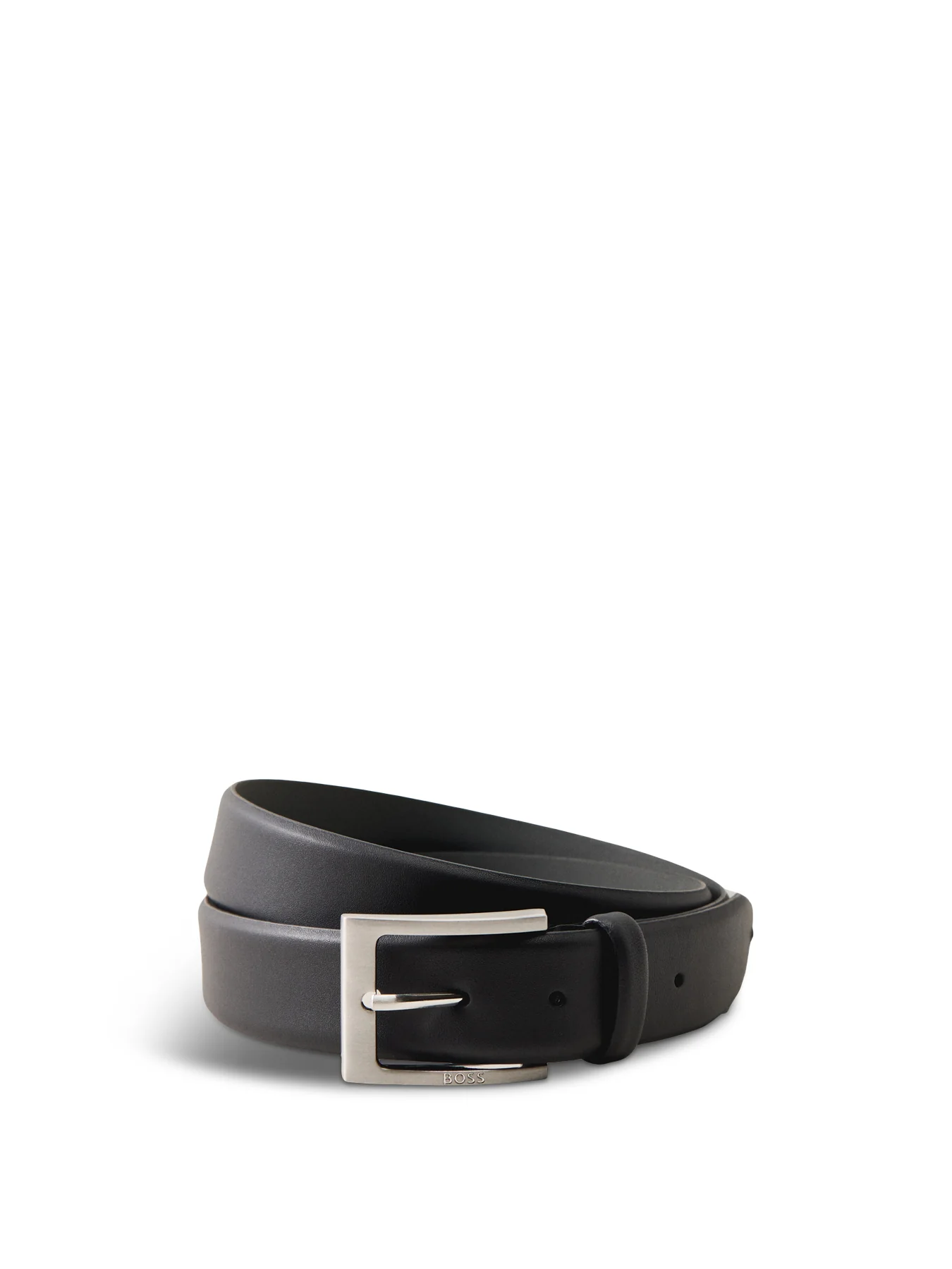 Barnabie Leather Belt Black