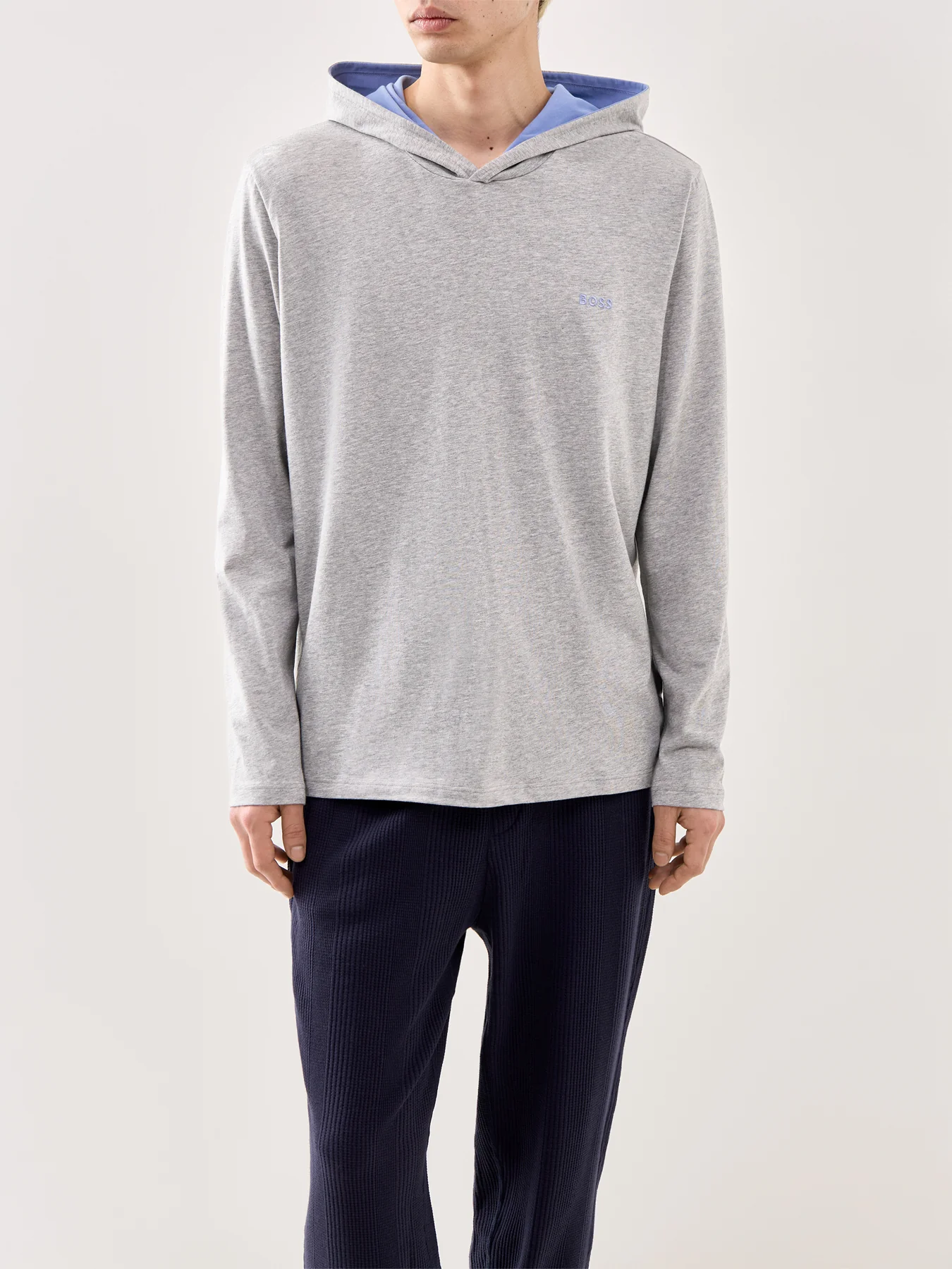 Mix & Match Long Sleeve Shirt Grey - Image 2