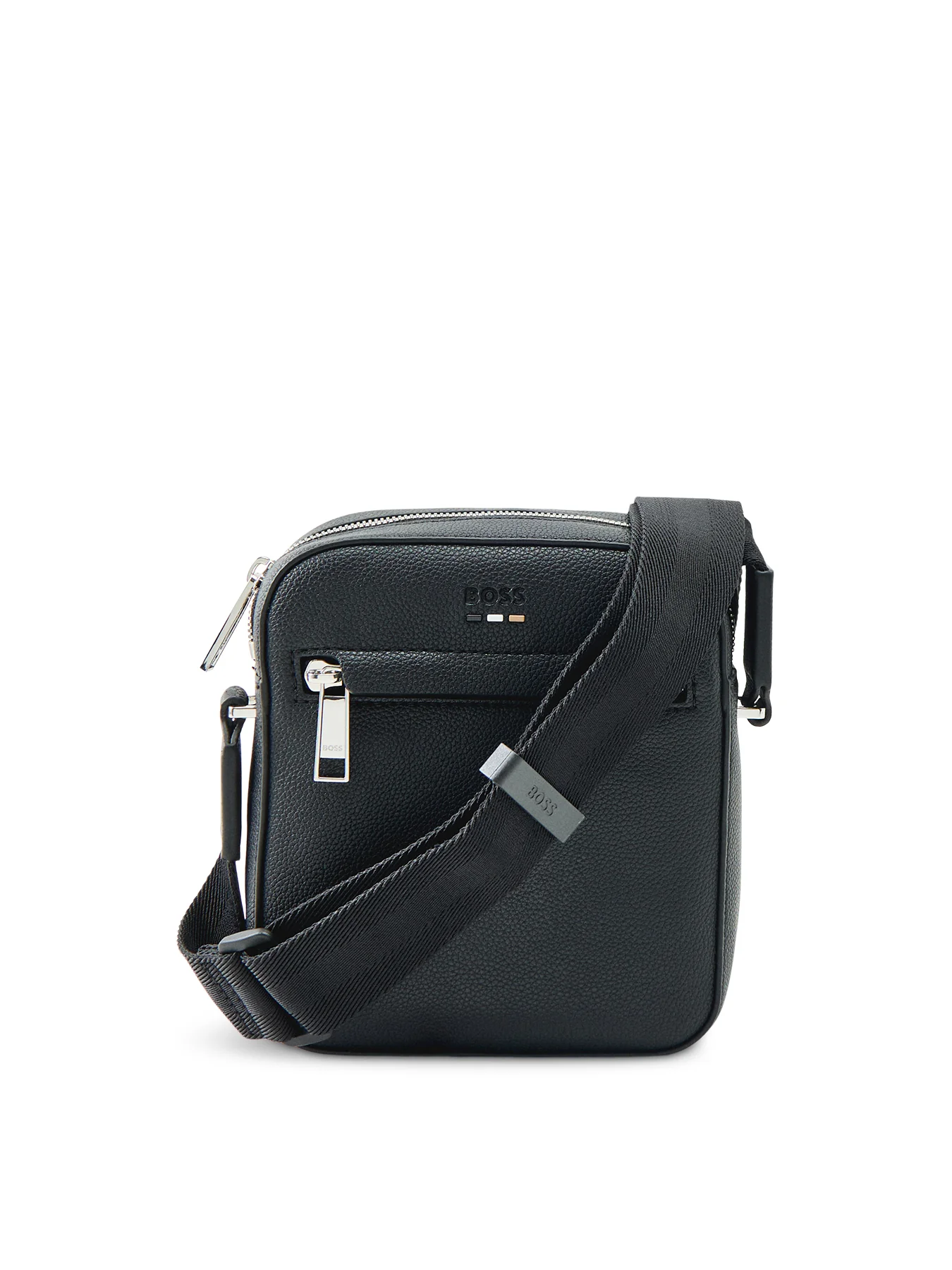 Zip Crossbody Bag Black