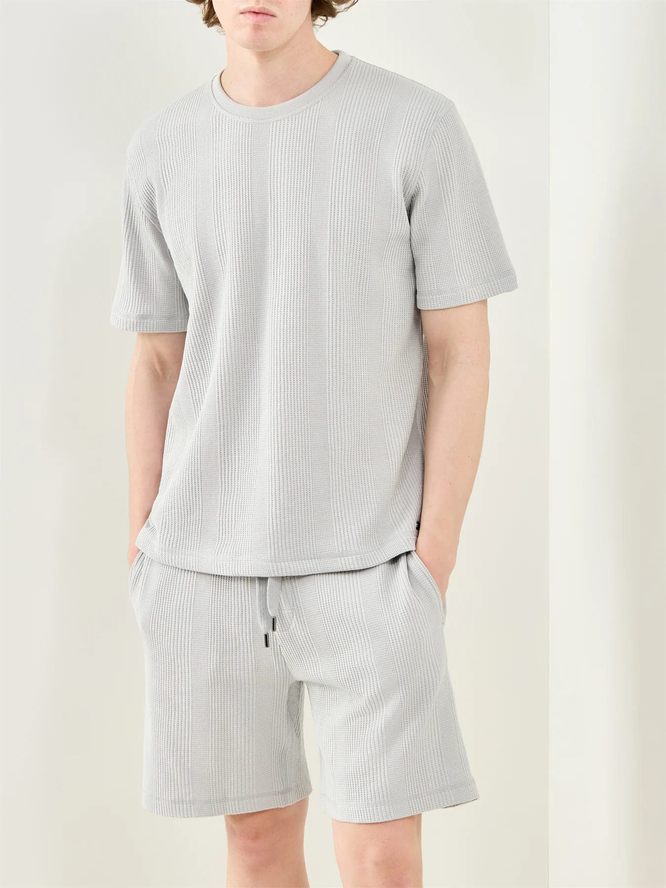 Structure Lounge Shorts Grey - Image 2