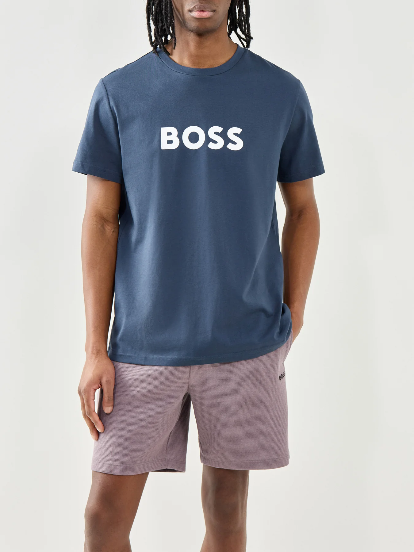 Cotton T-Shirt Navy - Image 2