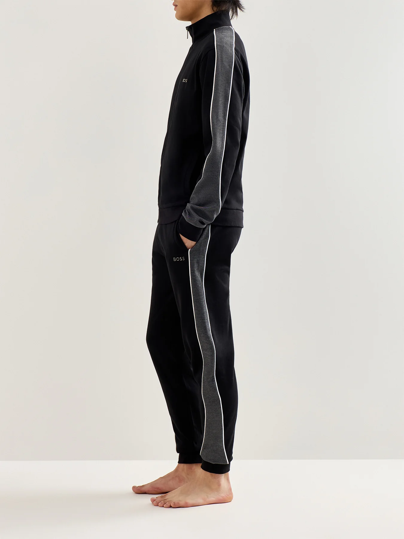 Tracksuit Jacket Black - Image 2