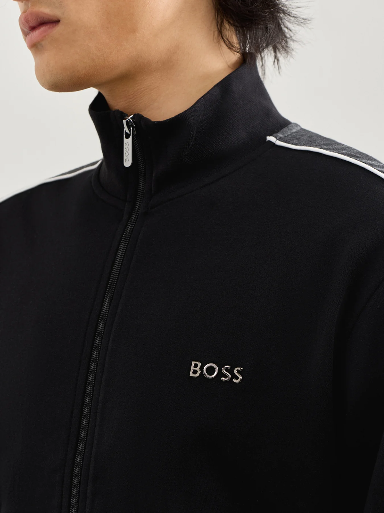 Tracksuit Jacket Black - Image 3