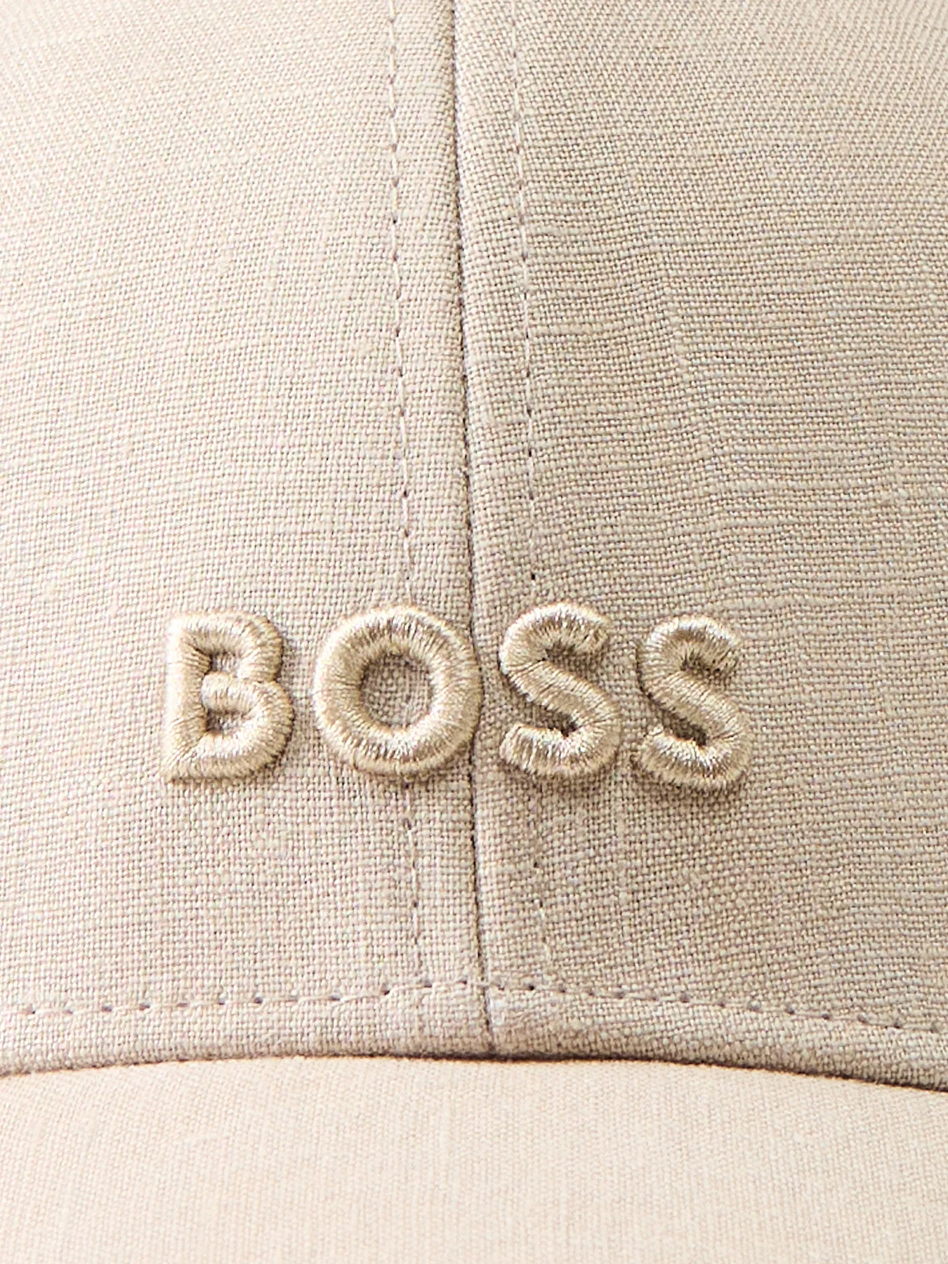 Linen Cap Beige - Image 3