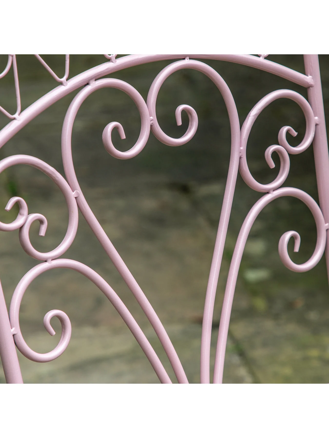 Brindisi 2 Seater Bistro Set Pink - Image 5