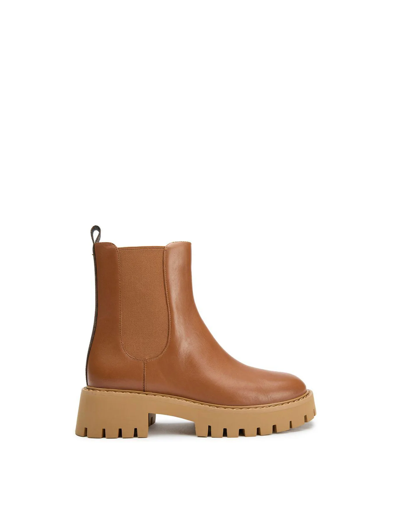 Asher Flat Bootie Boots Brown