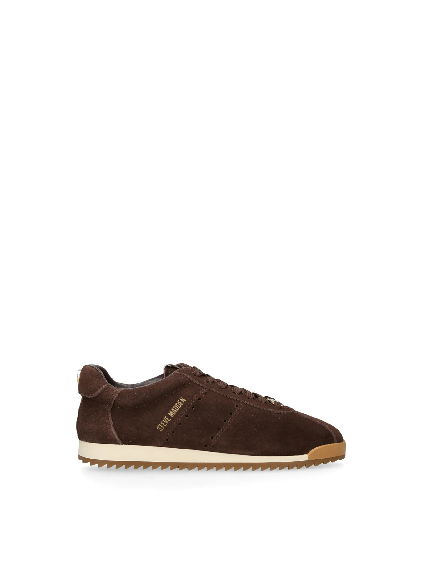 Mirage Suede Trainers Brown - Image 4
