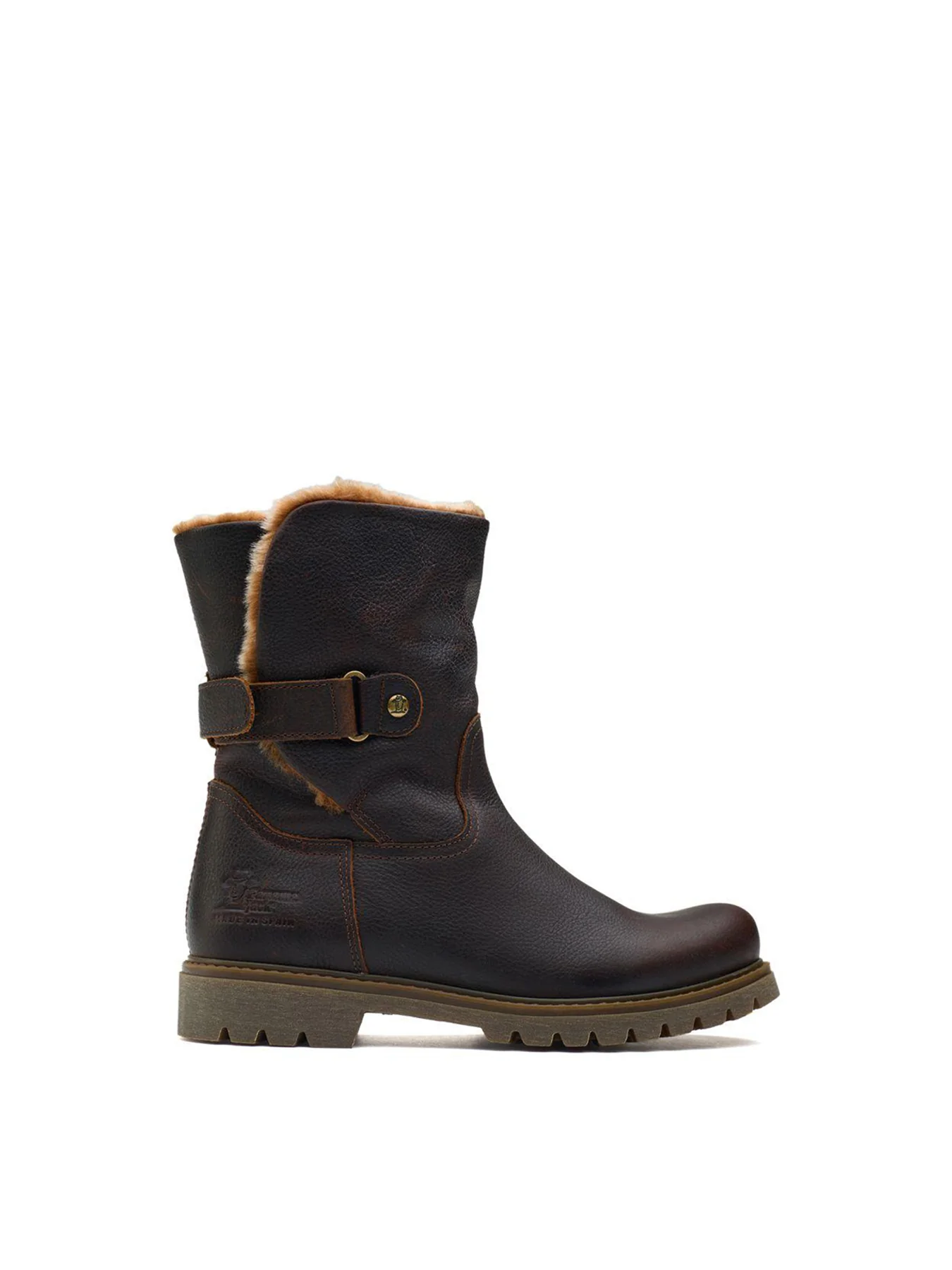 Felia Leather Boots Brown